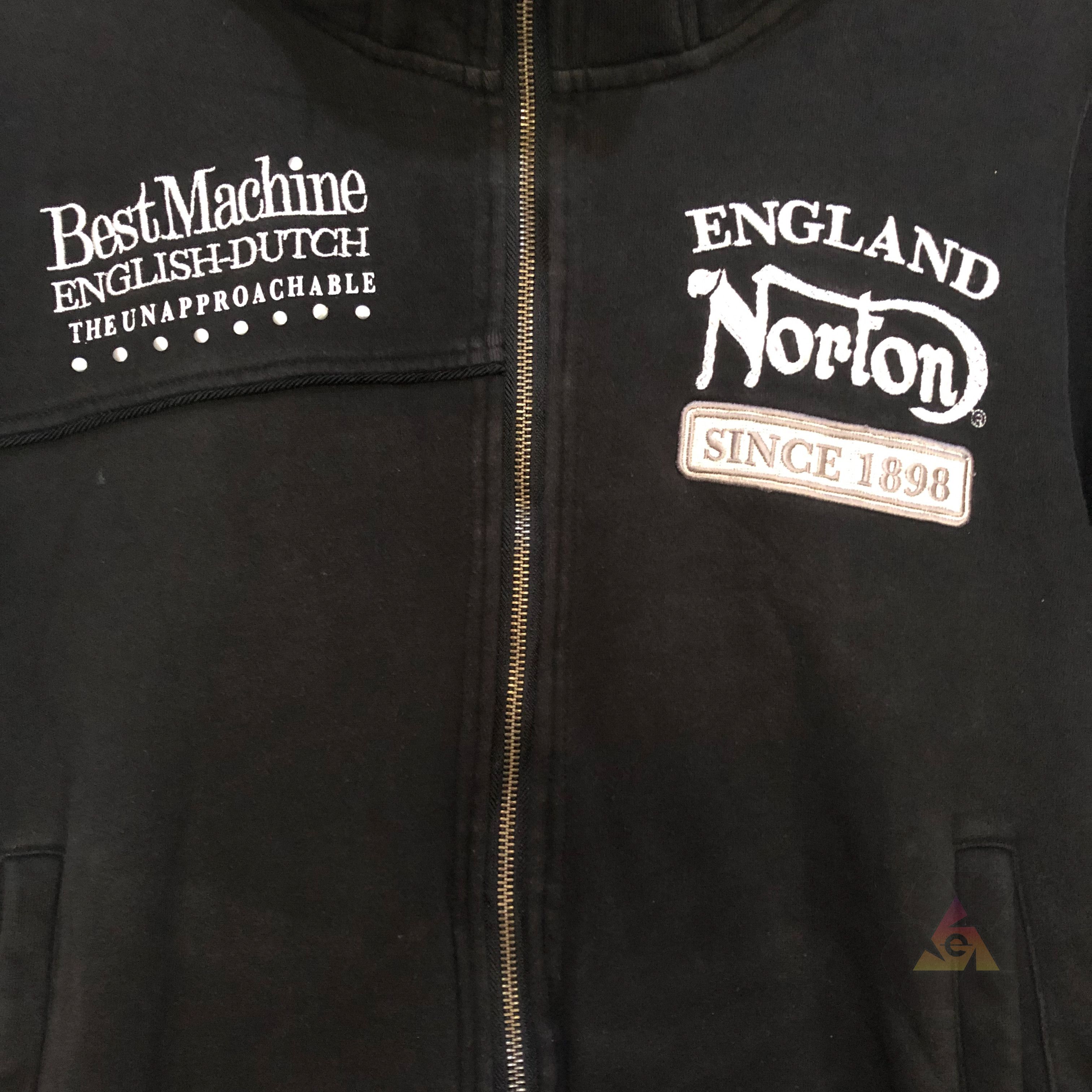 Norton Vintage Norton Zipper Jacket Motorcycle Y2K Size US M / EU 48-50 / 2 - 5 Thumbnail