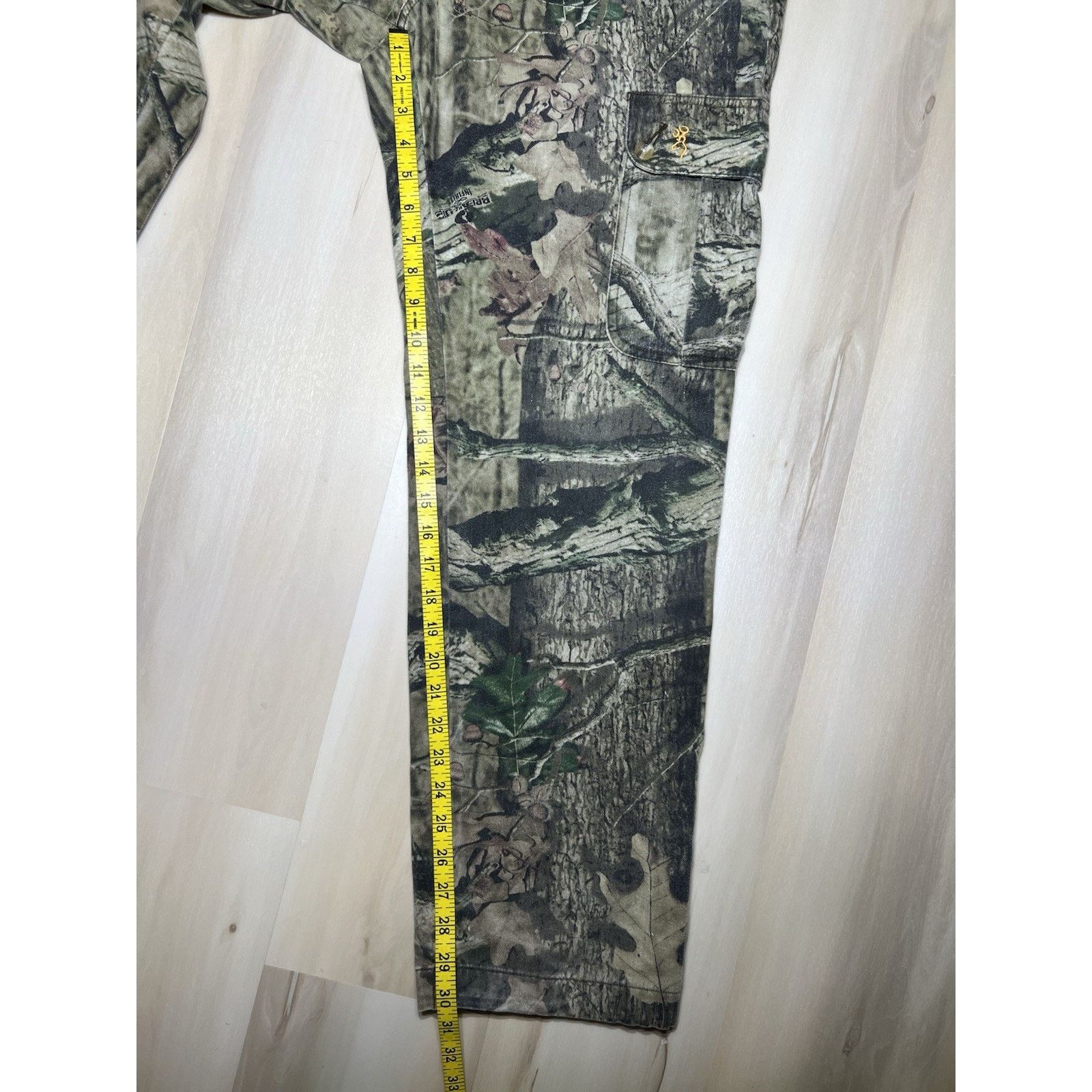 Mossy Oaks Browning Camo Cargo Pants Size M Mossy Oak Break Up Hunting Size US 30 / EU 46 - 10 Thumbnail