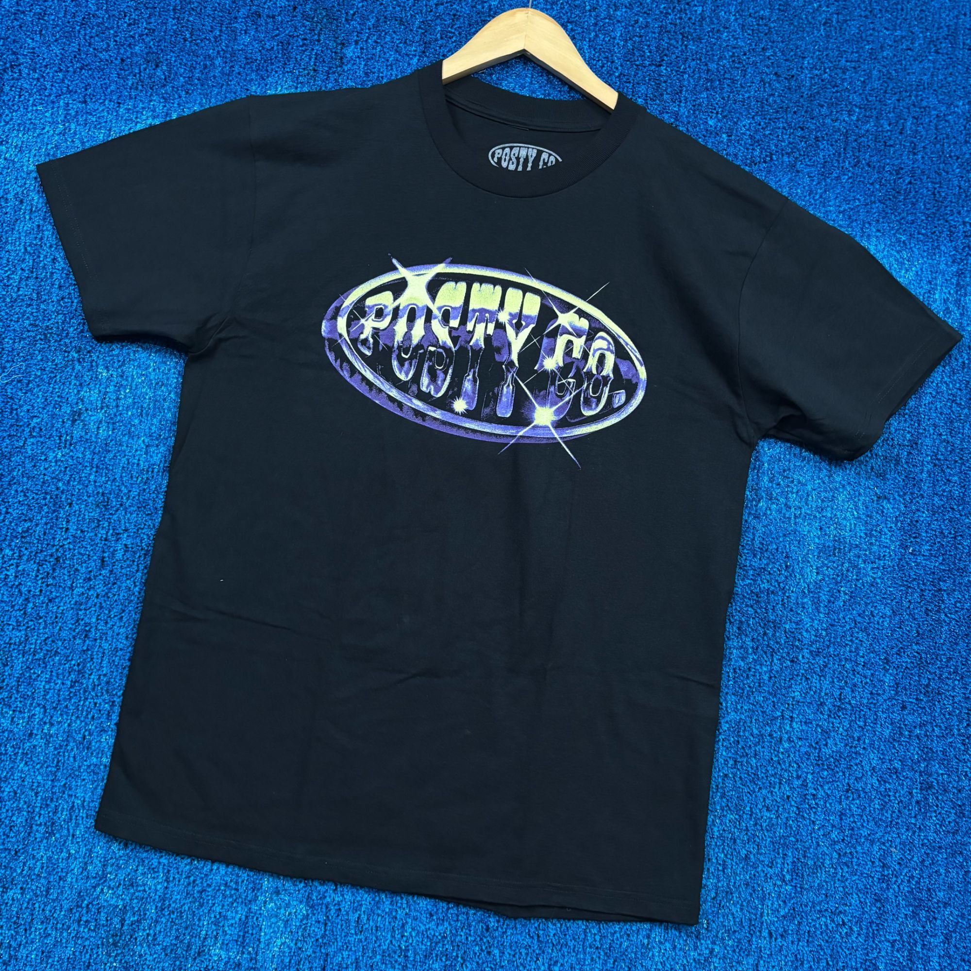 Other Post Malone Posty Co Shiny Rodeo Cowboy Belt Buckle Tee L Size US L / EU 52-54 / 3 - 3 Thumbnail