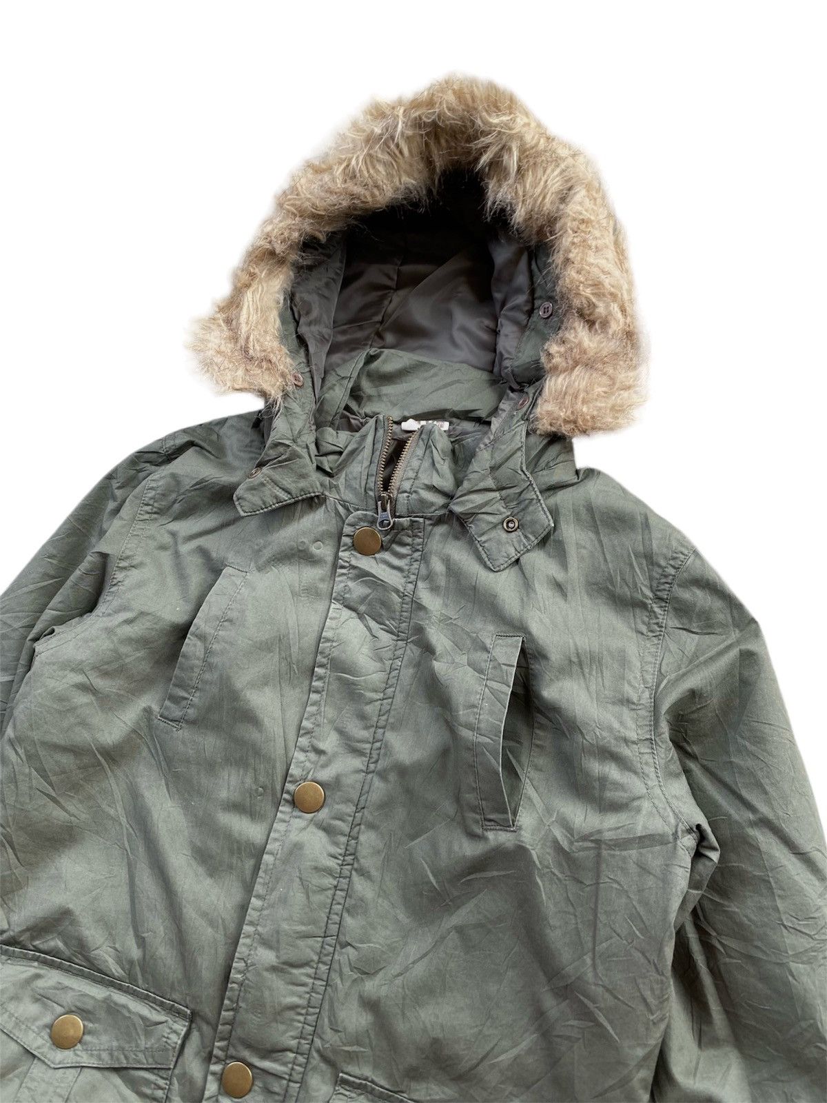 If Six Was Nine × Japanese Brand × Le Grande Bleu (L.G.B.) Vintage Japanes Blue Moonblue Fur Hoodie Jacket Size US M / EU 48-50 / 2 - 3 Thumbnail