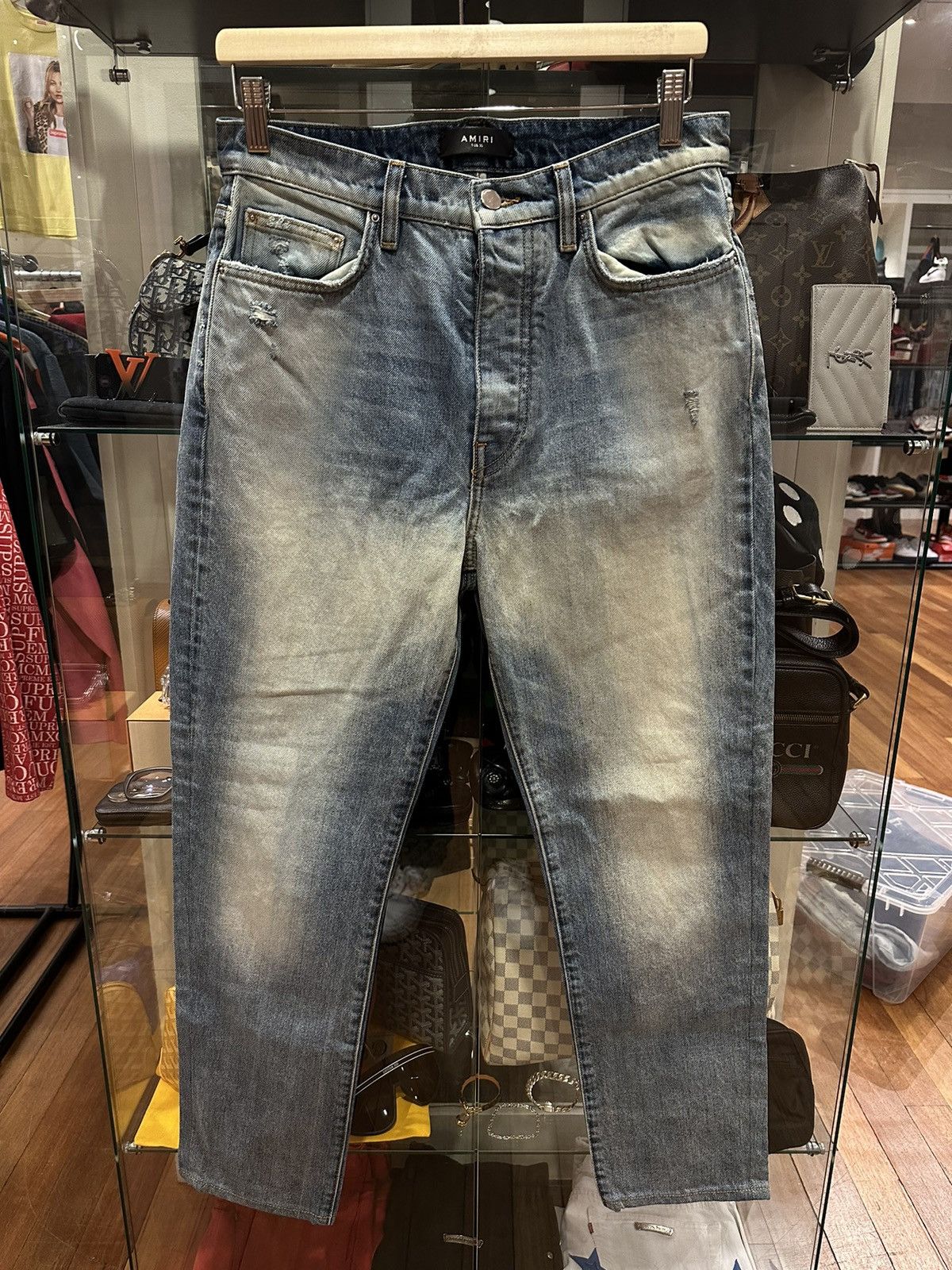 Amiri Amiri straight leg denim Size US 30 / EU 46 - 1 Thumbnail