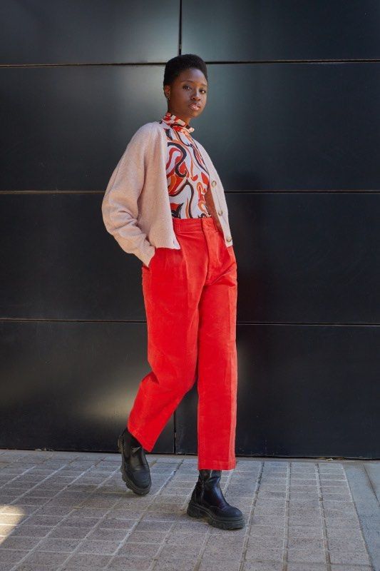 Marni × Uniqlo MARNI UNIQLO Corduroy Wide-Fit Pleated Unisex Pants Size US 36 / EU 52 - 1 Thumbnail