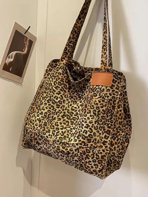 Japanese Brand Bag leopard print shoulder bag Size ONE SIZE - 4 Thumbnail