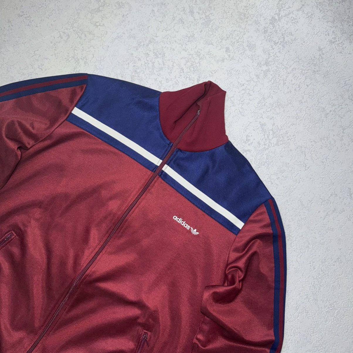 Adidas Vintage 80s Adidas Track Jacket Made In West Germany Size S Size US S / EU 44-46 / 1 - 4 Thumbnail