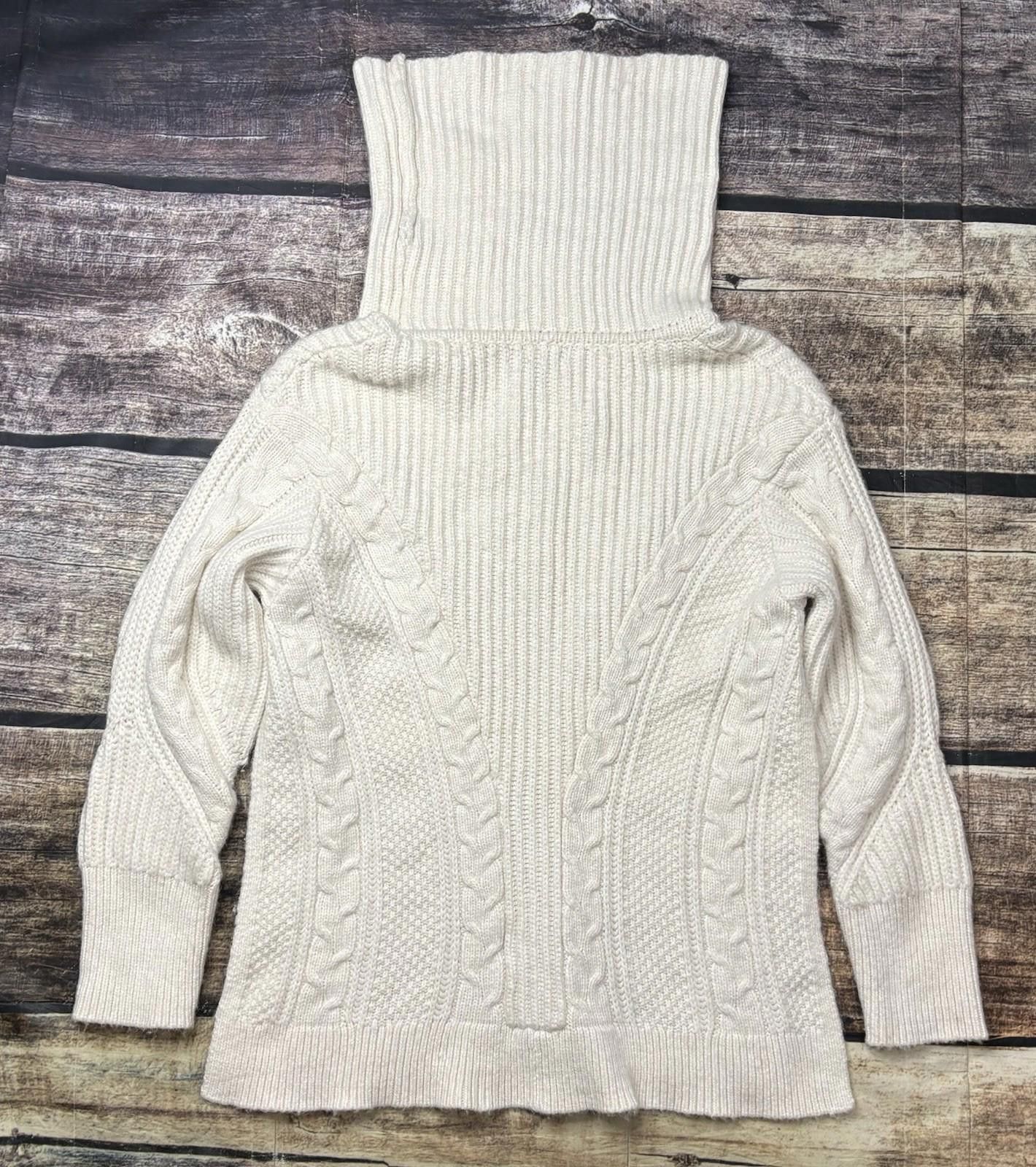 Banana Republic Banana Republic Sweater Womens XS Cable Merino Wool Alpaca Size XS / US 0-2 / IT 36-38 - 3 Thumbnail