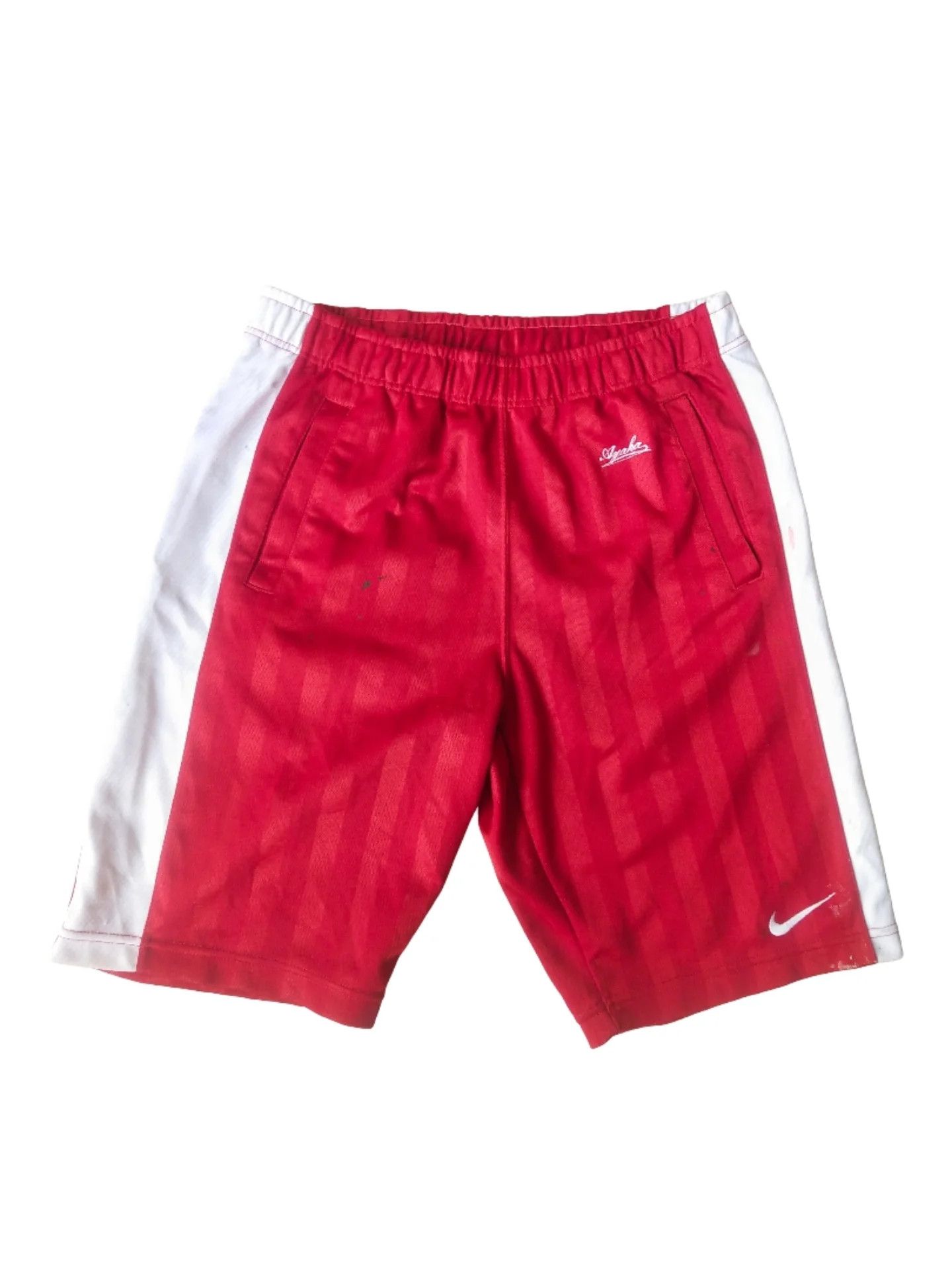 Nike Vintage Nike Japan Exclusive Team Shorts Red and White Size US 30 / EU 46 - 1 Thumbnail