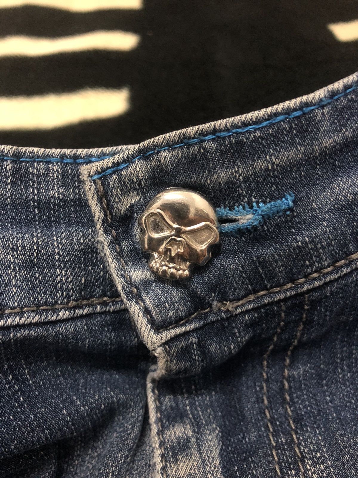 Jean Distressed Japanese brand jeans Size US 29 - 5 Thumbnail