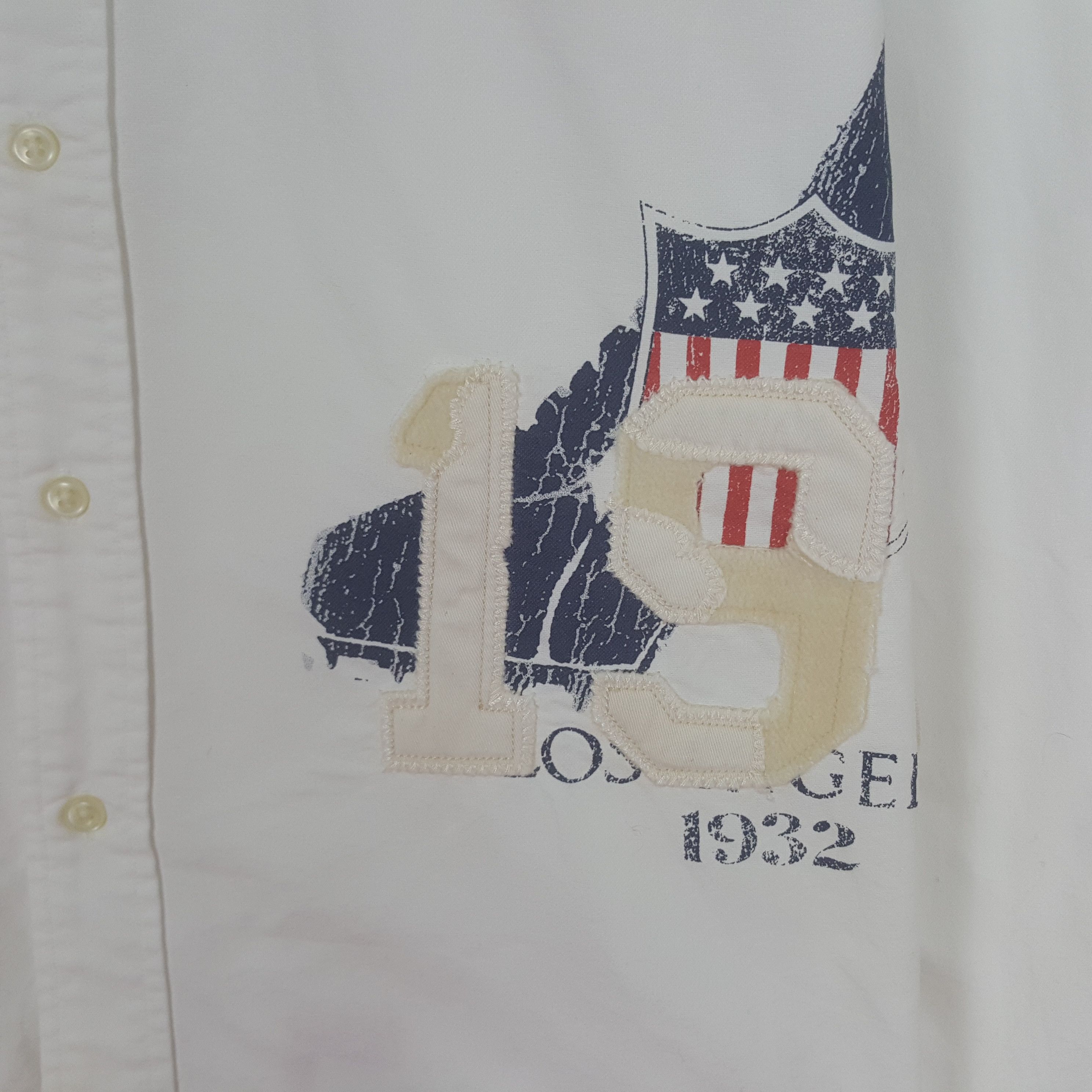 Ralph Lauren Vintage Ralph Lauren 1932 Button Up Shirt Size US XL / EU 56 / 4 - 2 Thumbnail