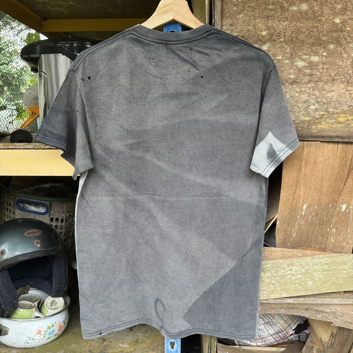 Rap Tees Sunfaded Tupac Shakur Distressed Tee Size US M / EU 48-50 / 2 - 5 Thumbnail
