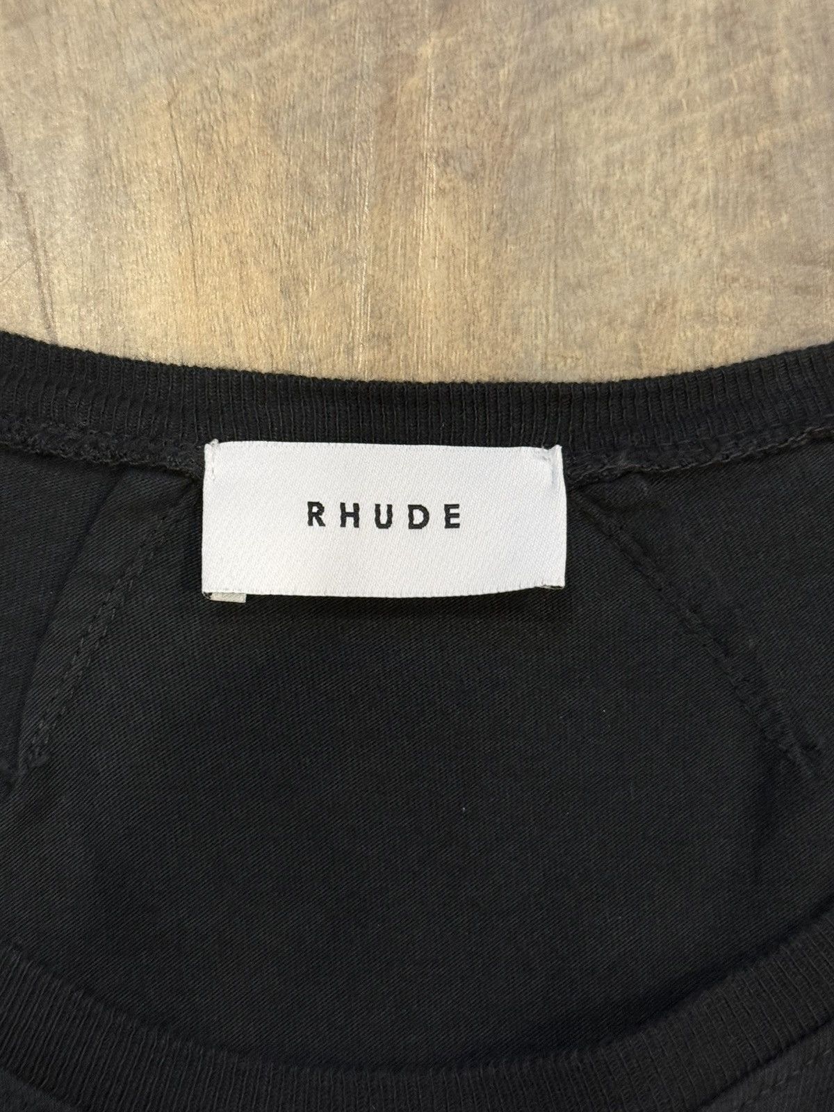 Rhude RARE Rhude Wolf Tee Star Logo Black Size US S / EU 44-46 / 1 - 10 Thumbnail