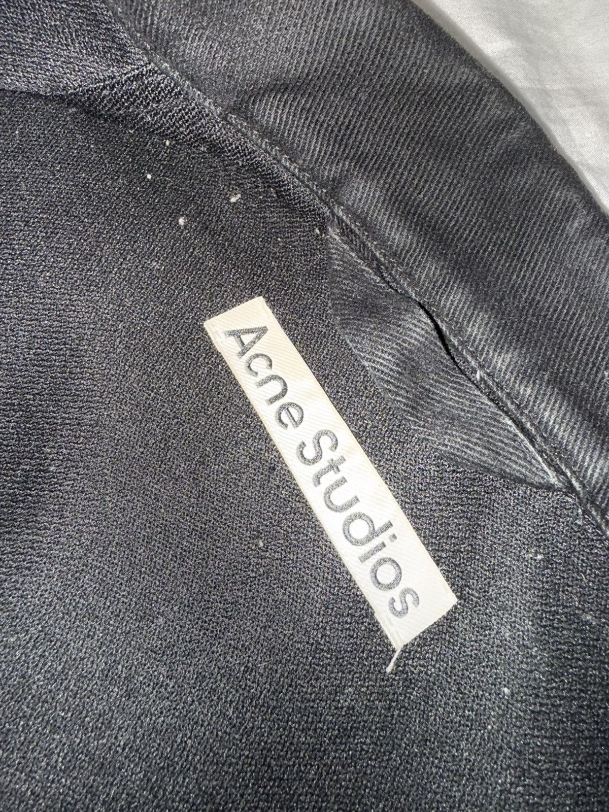 Acne Studios Acne Studios Black Denim Jacket Size US S / EU 44-46 / 1 - 13 Thumbnail