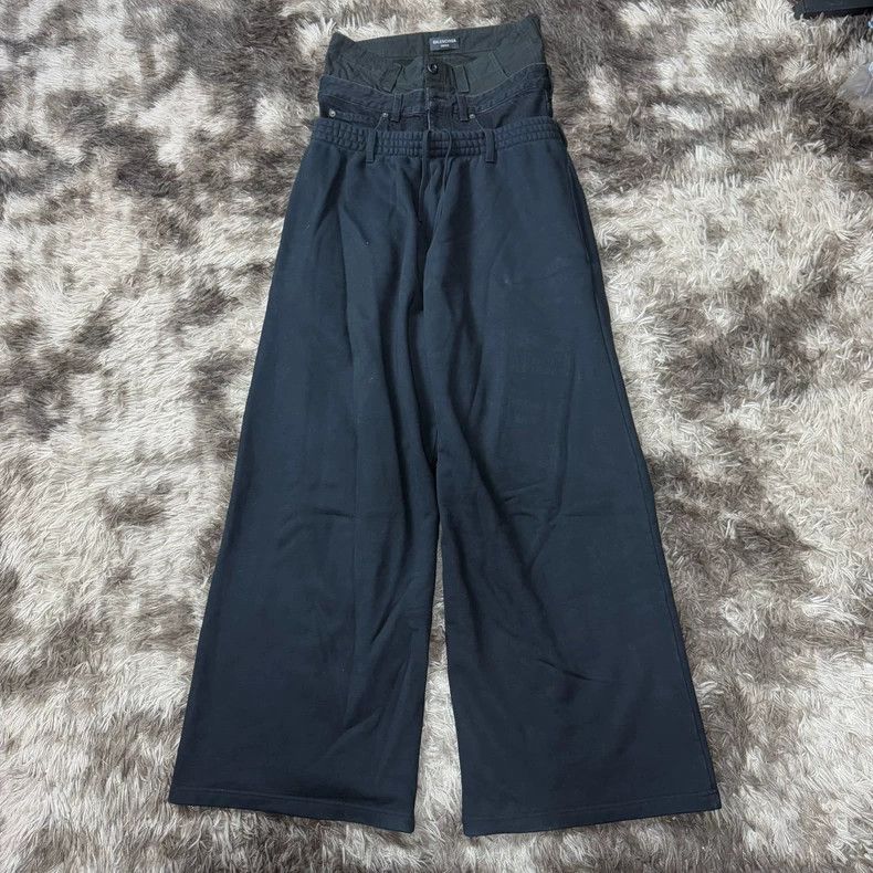 Balenciaga Balenciaga FW24 Layered Pocket Casual Pants Size US 32 / EU 48 - 1 Thumbnail