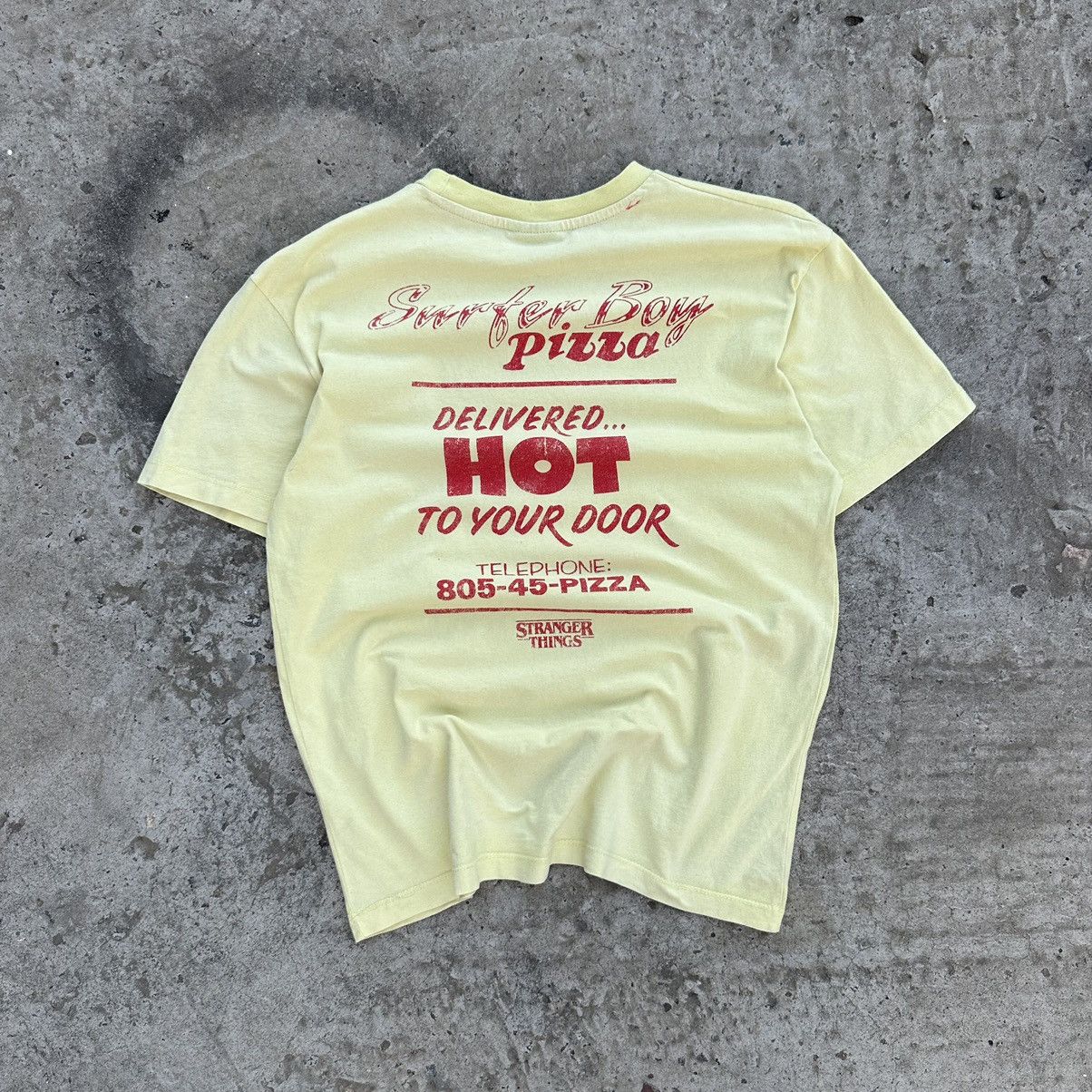 Designer × Vintage Vintage T-shirts Strange Things Film Pizza Big Logo Surf Y2K Size US M / EU 48-50 / 2 - 2 Thumbnail