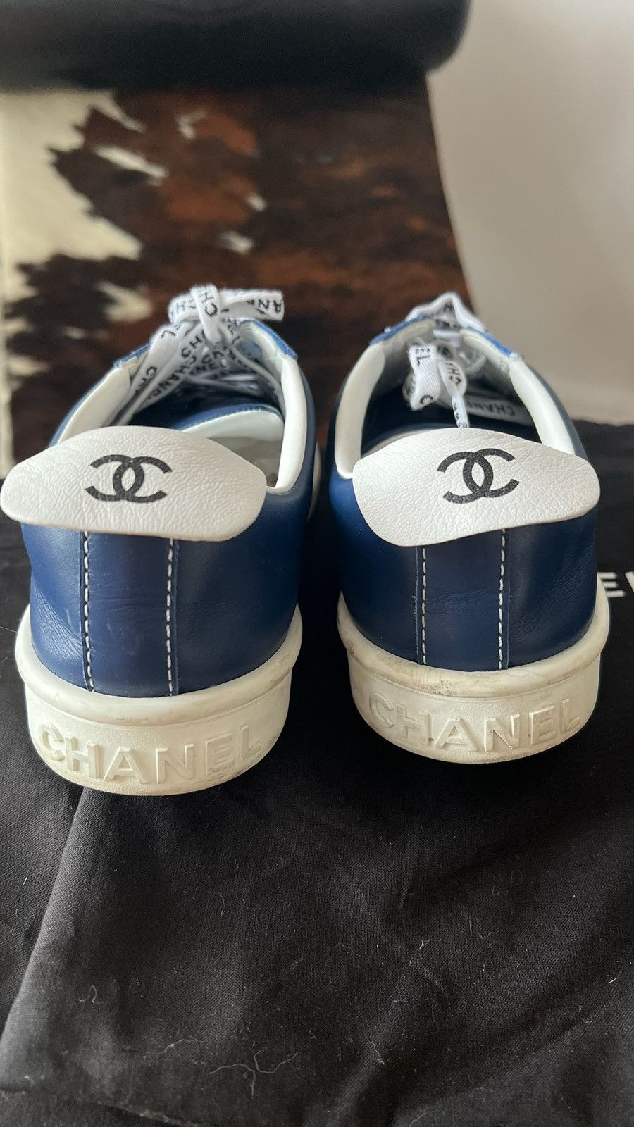 Chanel Chanel blue weekender sneakers Size US 9 / EU 42 - 7 Thumbnail