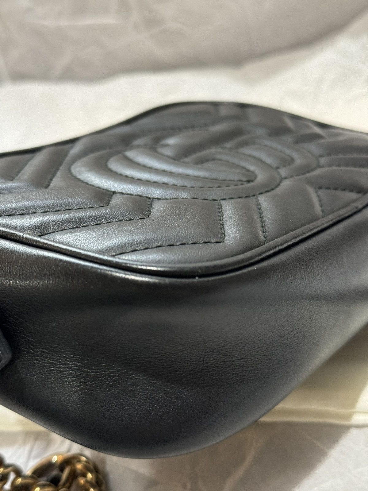 Gucci GUCCI GG MARMONT MINI CROSSBODY SHOULDER BAG Size ONE SIZE - 7 Thumbnail
