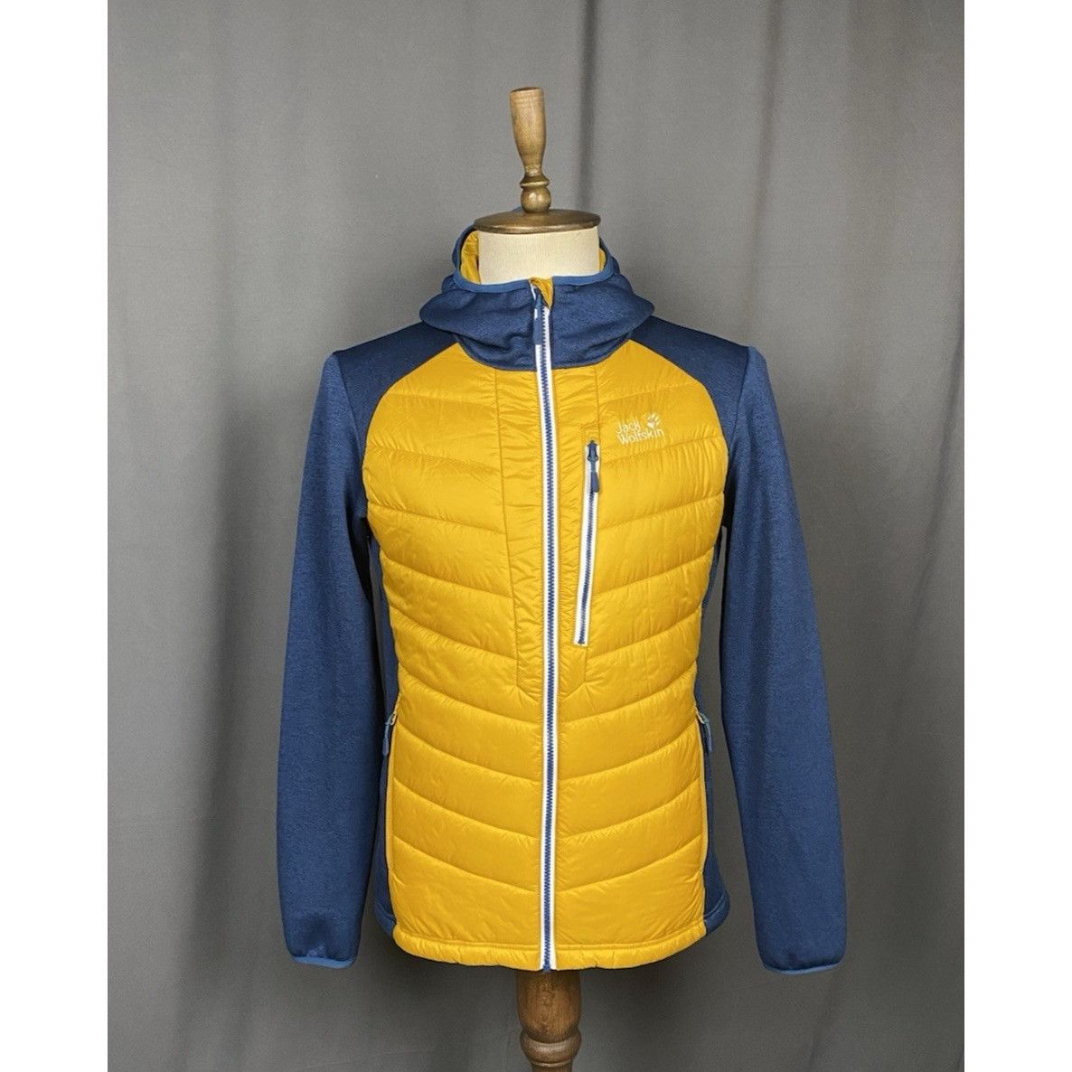 Jack Wolfskin Jack Wolfskin Skyland Crossing Men's Yellow Blue Hybrid Hood Size US M / EU 48-50 / 2 - 1 Thumbnail
