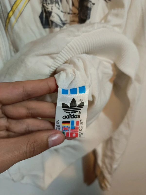 Adidas Vintage 80s-90s Adidas Stefan Edberg tournament rare jacket Size US L / EU 52-54 / 3 - 11 Thumbnail
