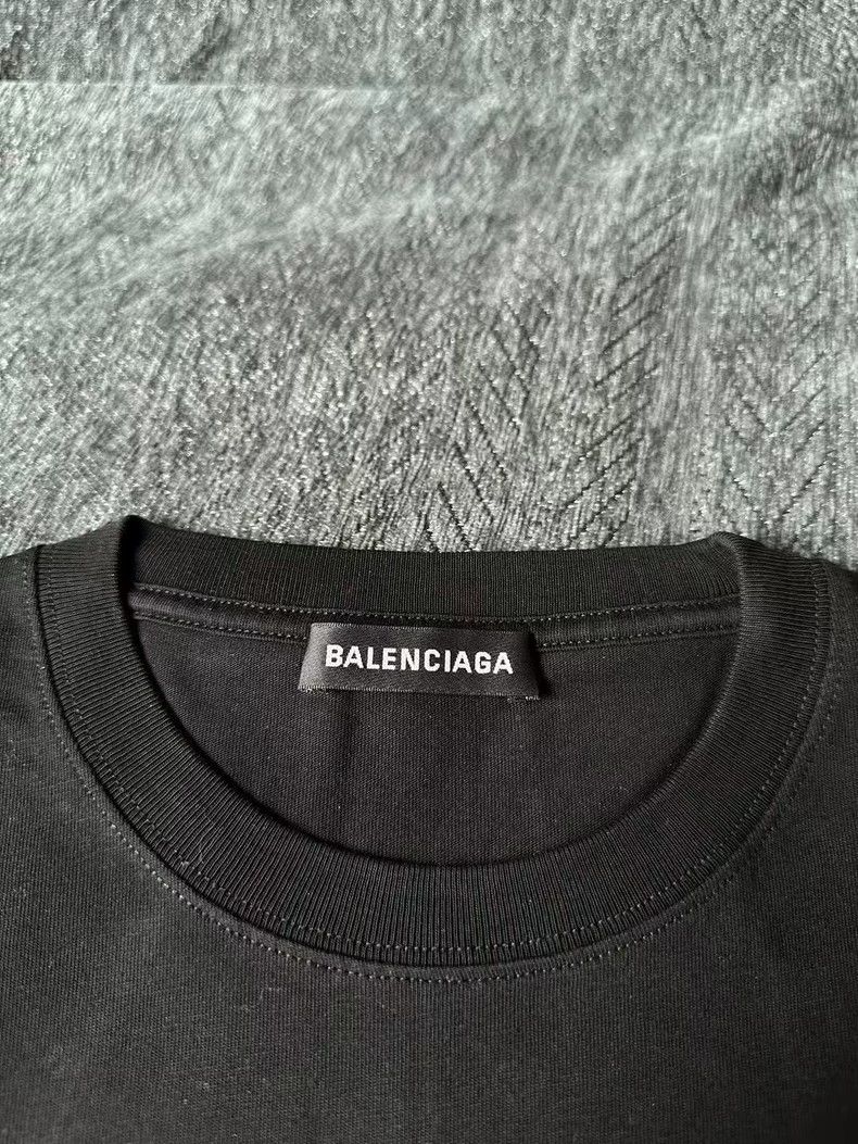 Balenciaga Balenciaga Black Coke Short Sleeves 2503-Nextarrow Size US S / EU 44-46 / 1 - 3 Thumbnail