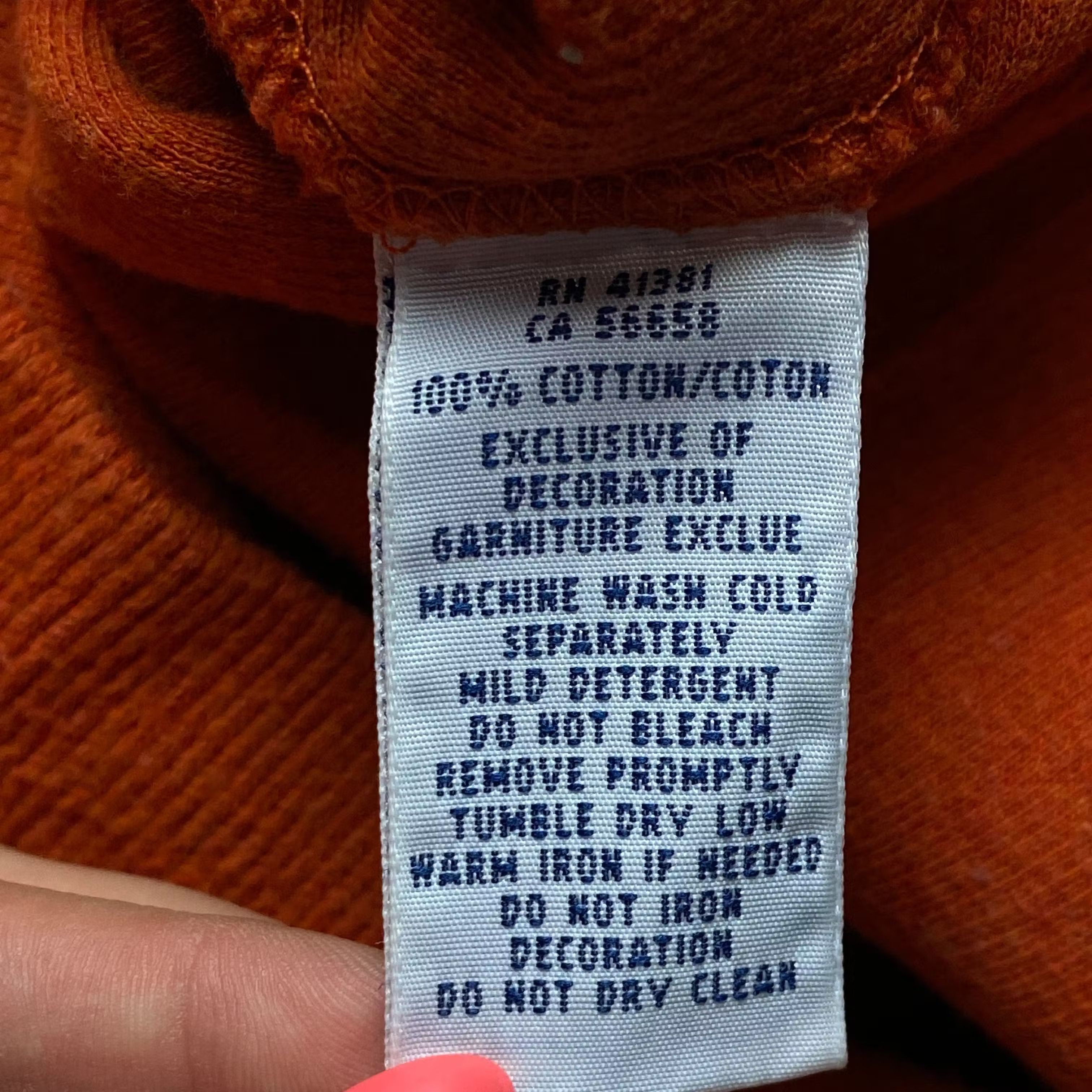 Polo Ralph Lauren × Ralph Lauren Mens Sweater Sweatshirt Polo Ralph Lauren Size L Orange Size US L / EU 52-54 / 3 - 5 Thumbnail