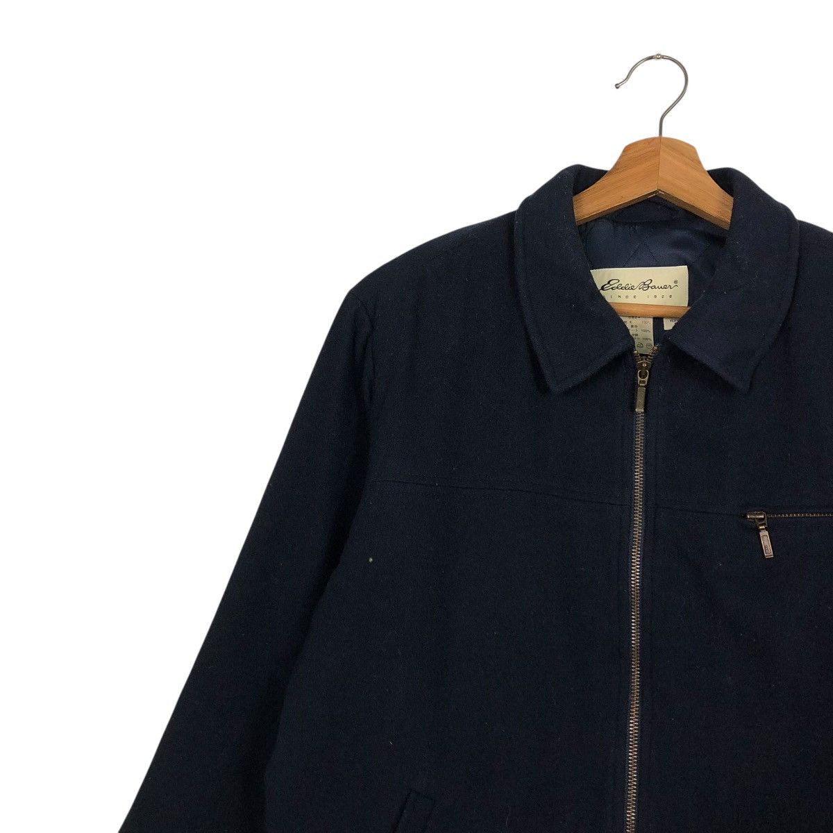 Vintage 🔥VINTAGE ZIPPER WOOL CROPPED JACKET EDDIE BAUER ISSEY MIYAKE Size S / US 4 / IT 40 - 9 Thumbnail