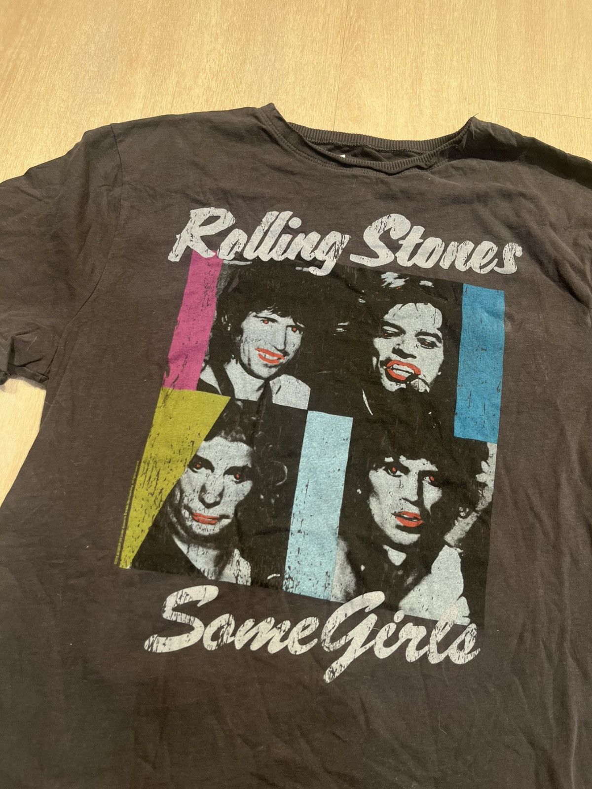 Vintage The rolling stones shirt Large Size US L / EU 52-54 / 3 - 1 Thumbnail