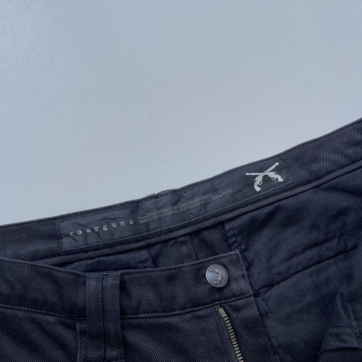 roarguns Roarguns Cotton Pocket Cargo Pants Black Made in Japan Size US 32 / EU 48 - 10 Thumbnail