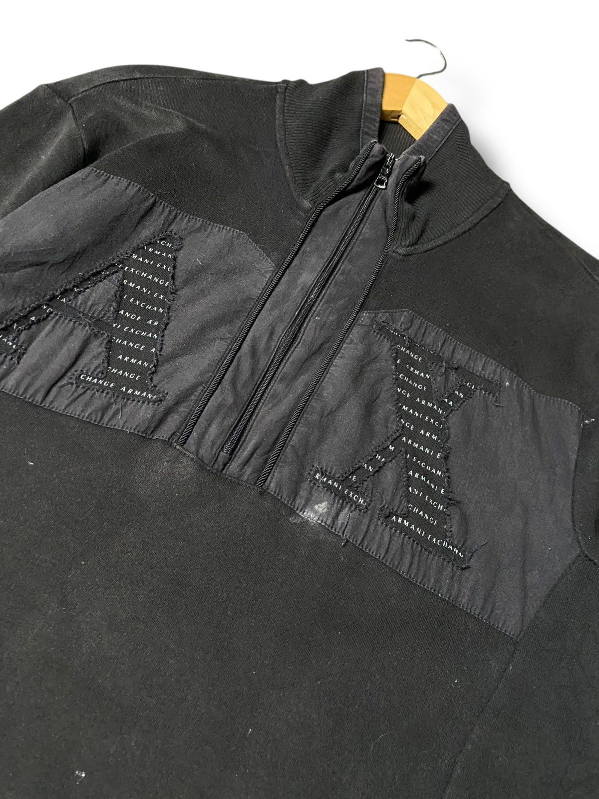 Armani Exchange AX Armani Exhange Embroidery Half Zip Sweatshirt (164) Size US S / EU 44-46 / 1 - 4 Thumbnail