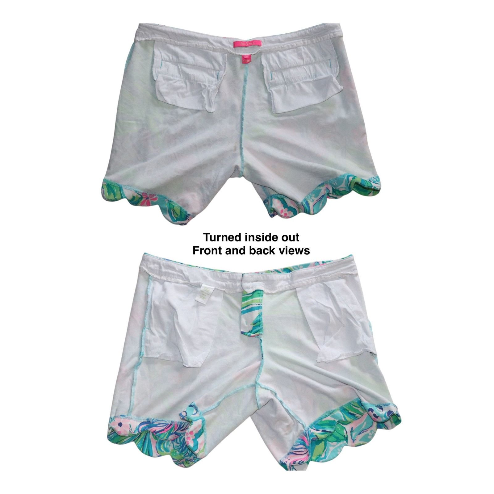 Lilly Pulitzer Lilly Pulitzer Darci Knit Short Sz 12 001470 Kitten Around Size 34" / US 12 / IT 48 - 7 Thumbnail