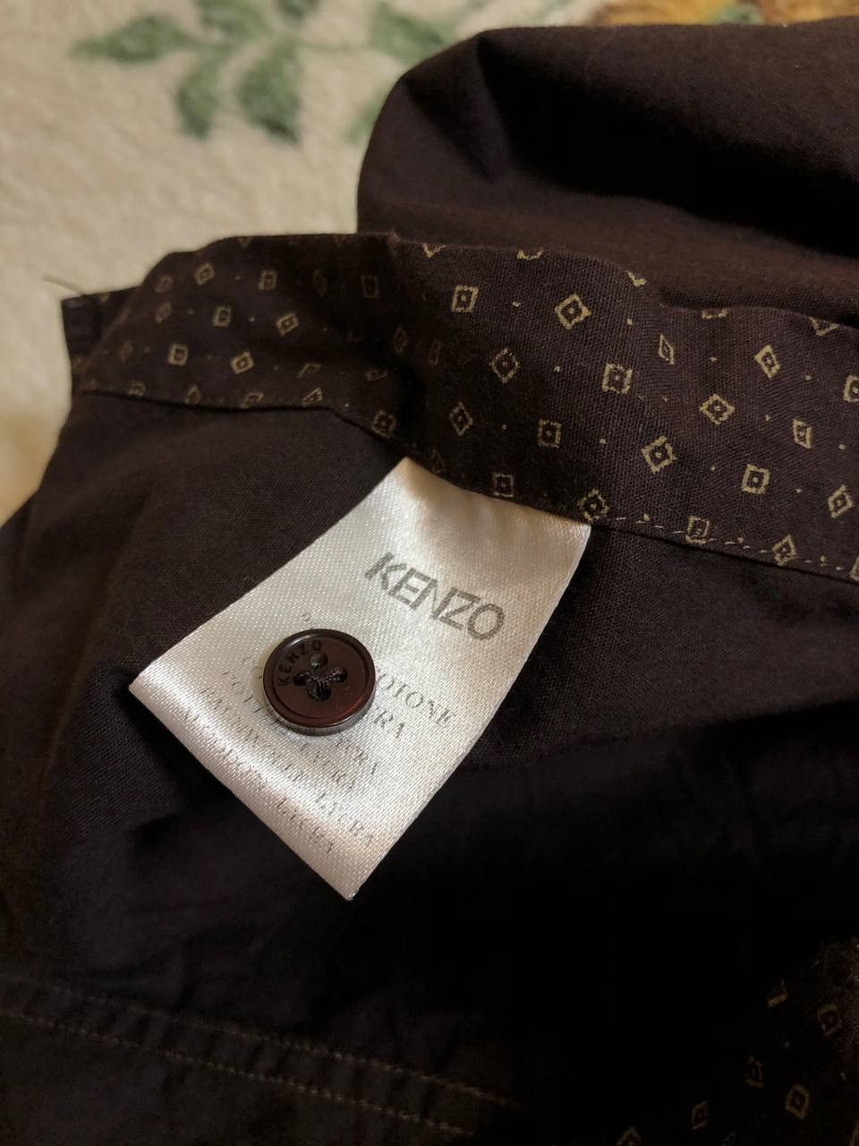 Kenzo Men Kenzie collection fit button up Size US L / EU 52-54 / 3 - 10 Thumbnail