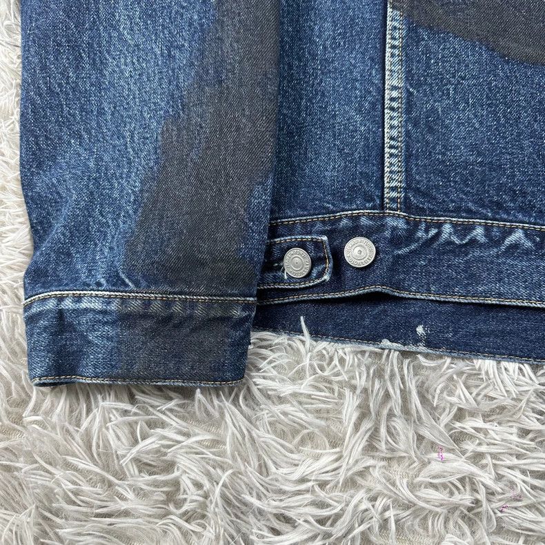 Yohji Yamamoto yohji yamamoto Tie-dyed ink-splash-ink denim jacket 2501-Ne Size US M / EU 48-50 / 2 - 8 Thumbnail