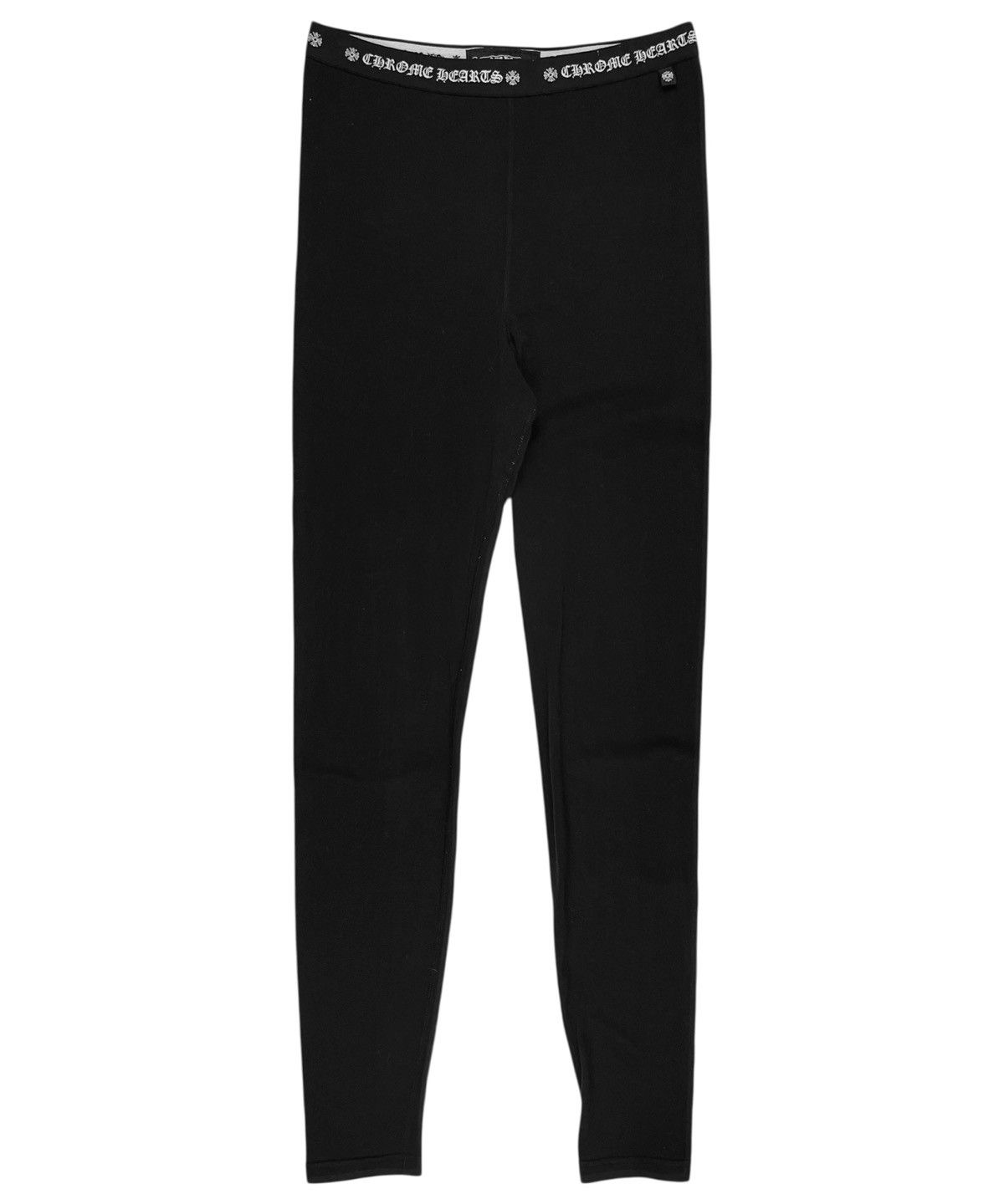 Chrome Hearts Chrome Hearts Horseshoe Logo Leggings Black Size 30" / US 8 / IT 44 - 2 Thumbnail