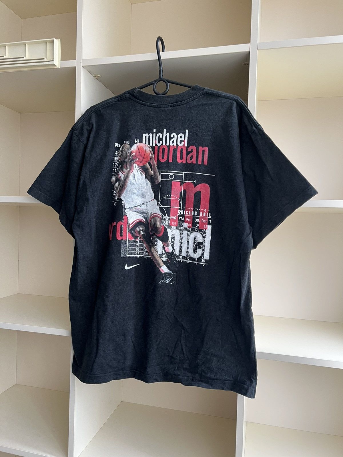 Nike Vintage 90s Nike Michael Jordan T-Shirt Size US XL / EU 56 / 4 - 2 Thumbnail