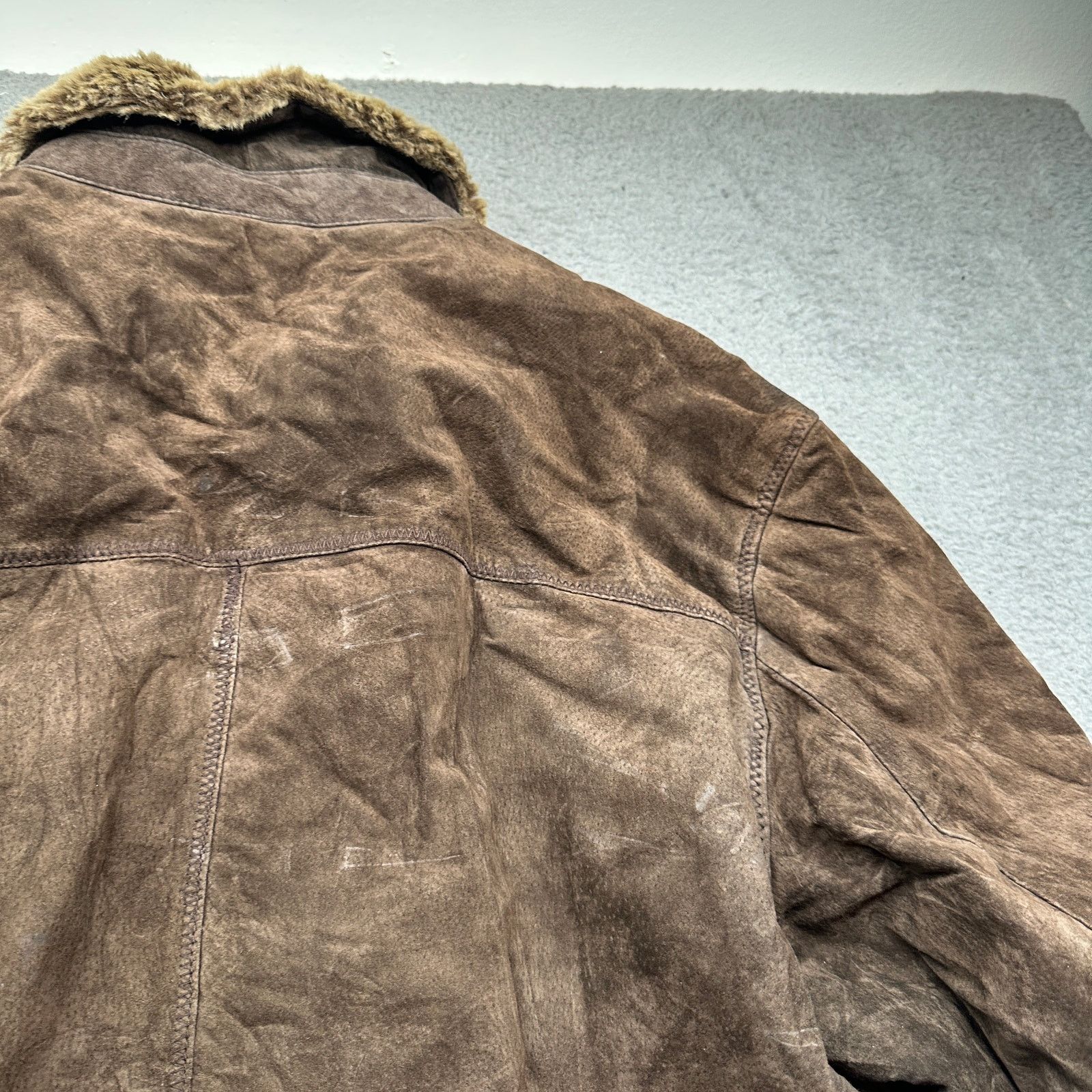 Robert Comstock RC Robert Comstock Expedition Suede Leather Jacket XXL Size US XXL / EU 58 / 5 - 10 Thumbnail