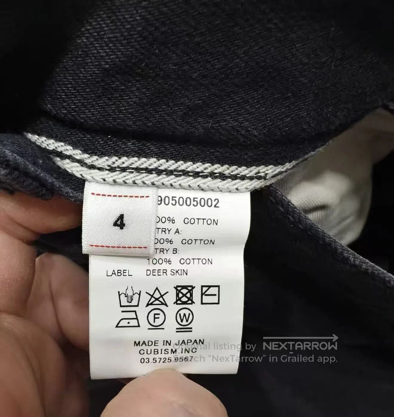 Visvim visvim 23 ict journeyman pants cmyk blk tacked. Size US 36 / EU 52 - 8 Thumbnail
