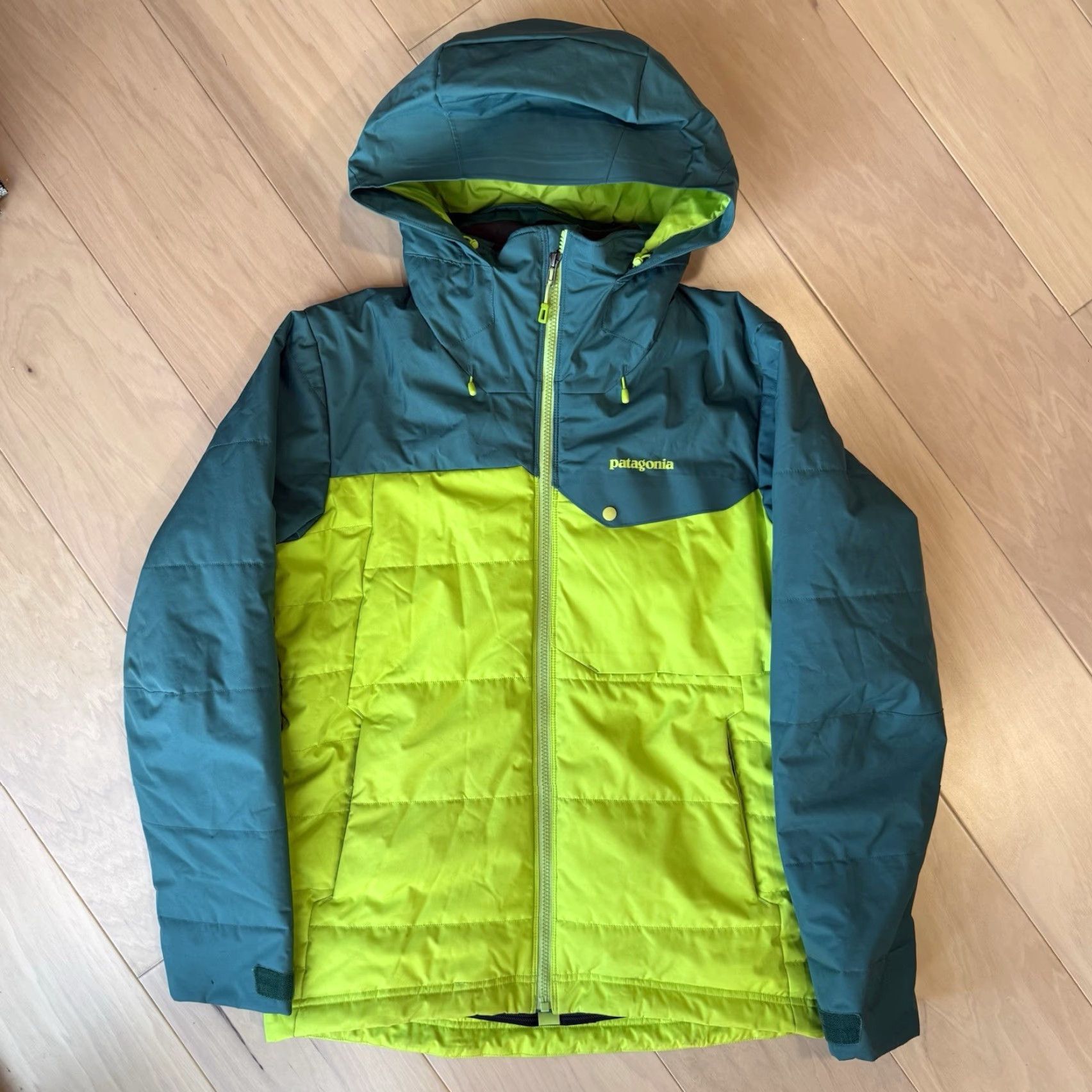 Patagonia VINTAGE Patagonia Rubicon Jacket XS Green Hooded Full Zip Parka Recco Winter Outerwear Size US XS / EU 42 / 0 - 2 Thumbnail