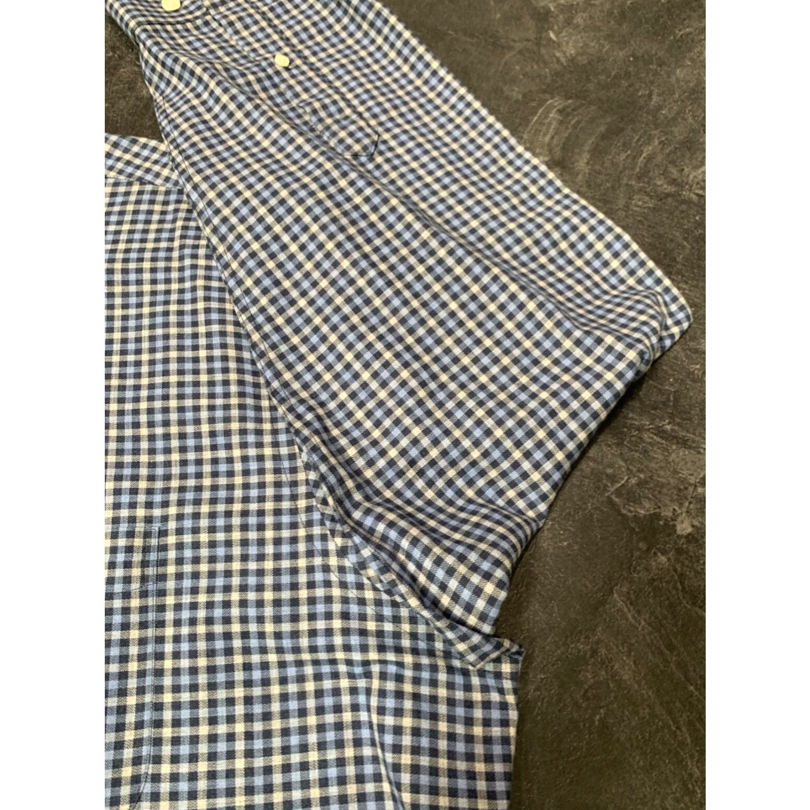 Brooks Brothers Brooks Brothers Regent Blue Plaid Dress Shirt Men XXL Long Sleeve Button-Down Collared 1818 Size US XXL / EU 58 / 5 - 6 Thumbnail