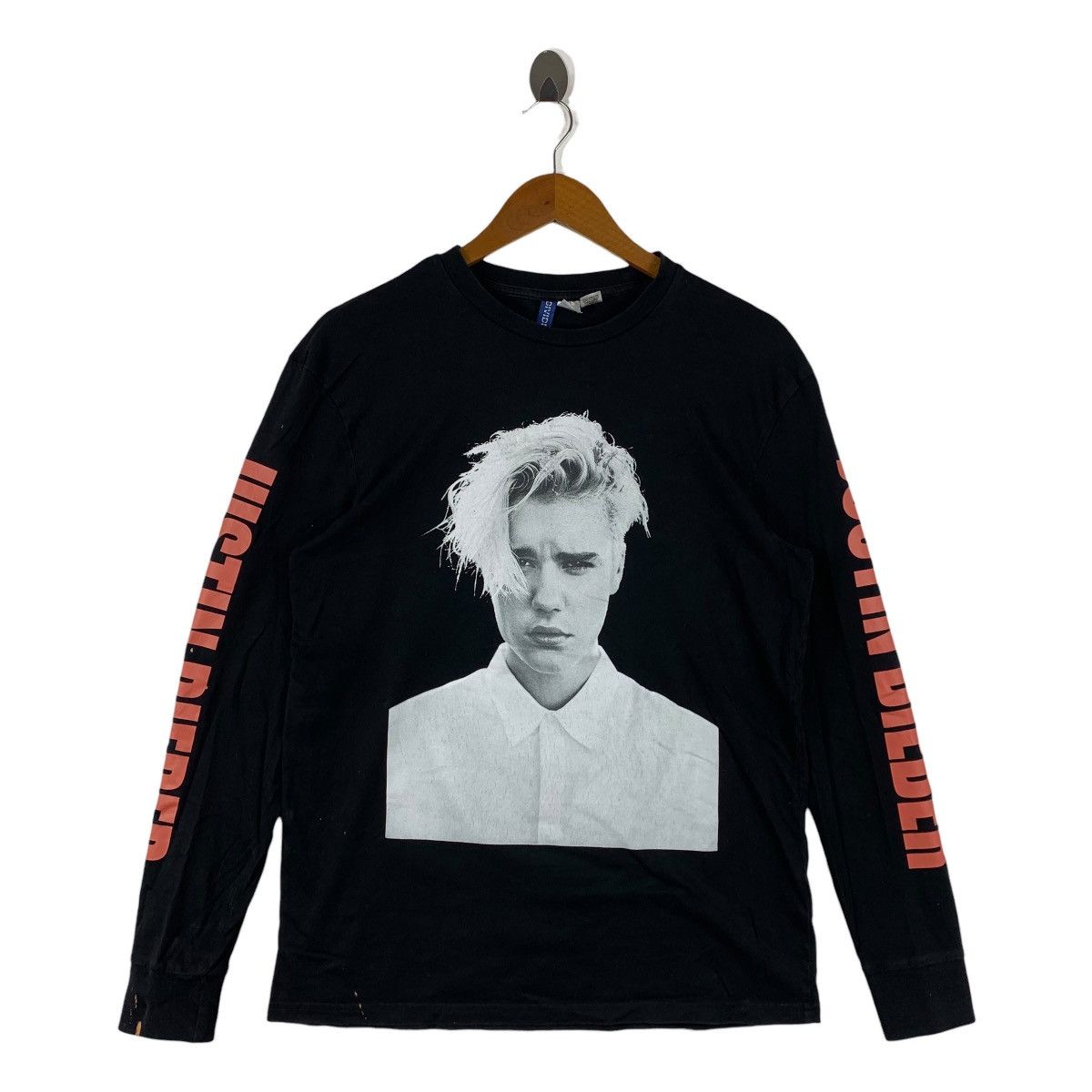 Band Tees Justin Bieber Purpose World Tour 2016 Long Sleeve Shirt Size US M / EU 48-50 / 2 - 1 Thumbnail