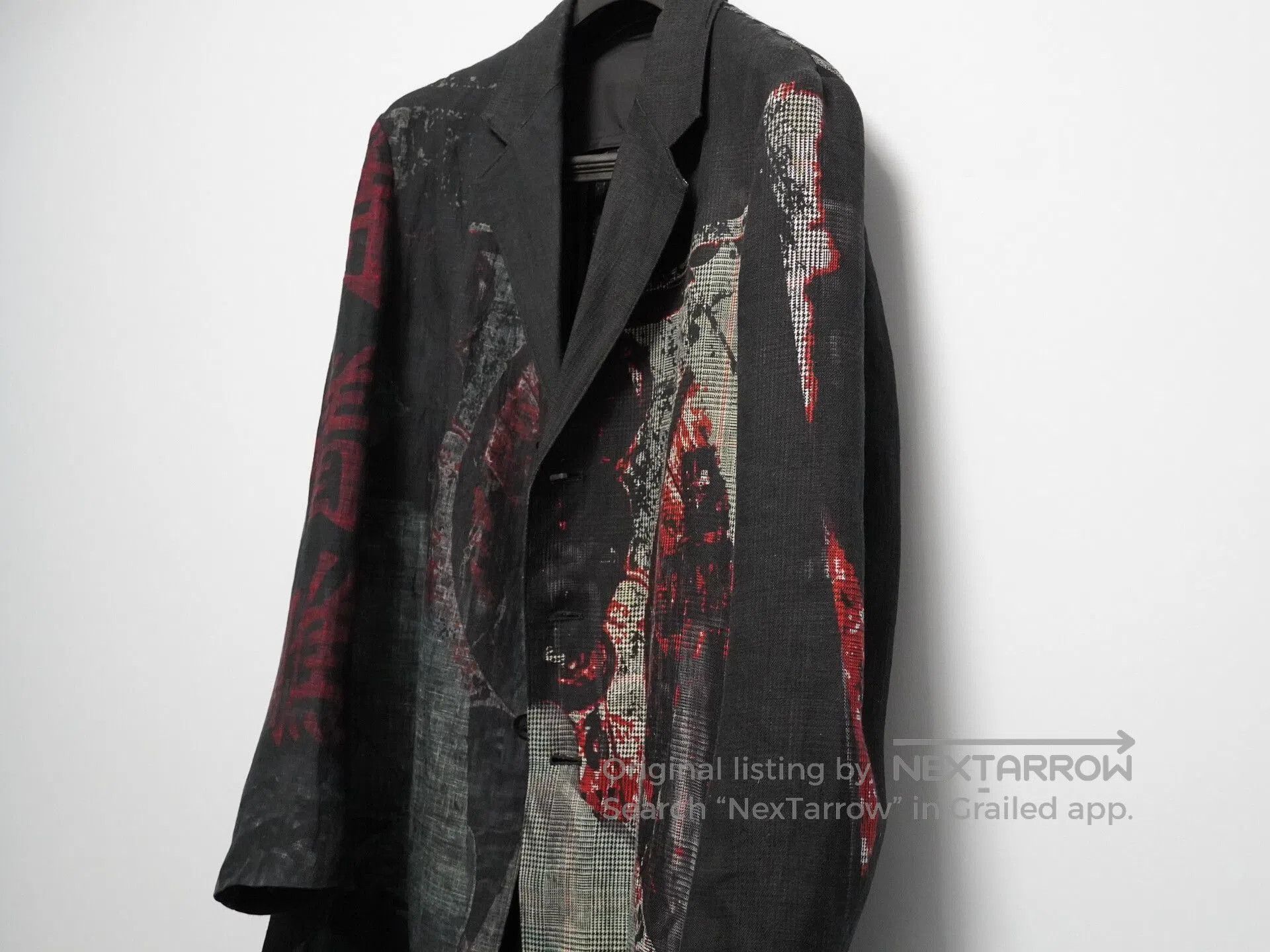 Yohji Yamamoto yohji yamamoto 2021ss jacket with deep slits. Size US M / EU 48-50 / 2 - 6 Thumbnail