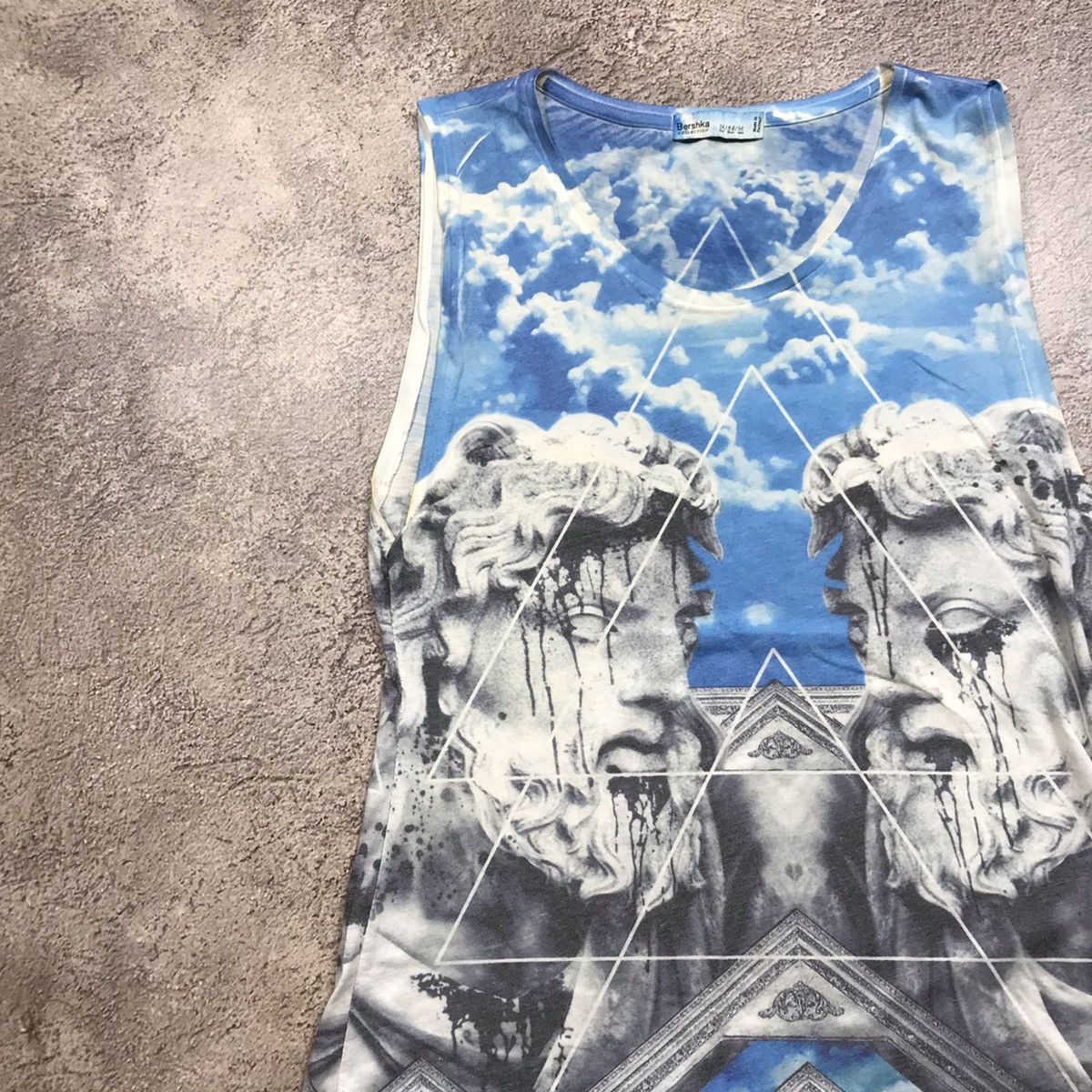 Vintage Vintage 90s Y2K Graphic Tank Top Abstract Art Streetwear M Size US M / EU 48-50 / 2 - 2 Thumbnail