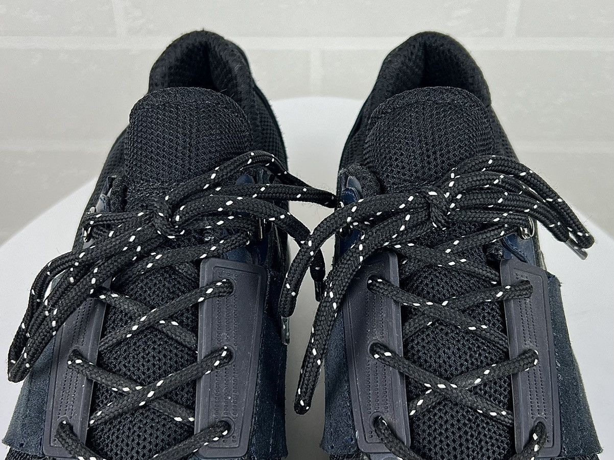 Moncler MONCLER Sneakers Low Top Race Runner Back Logo Nylon Leather Size US 10 / EU 43 - 6 Thumbnail