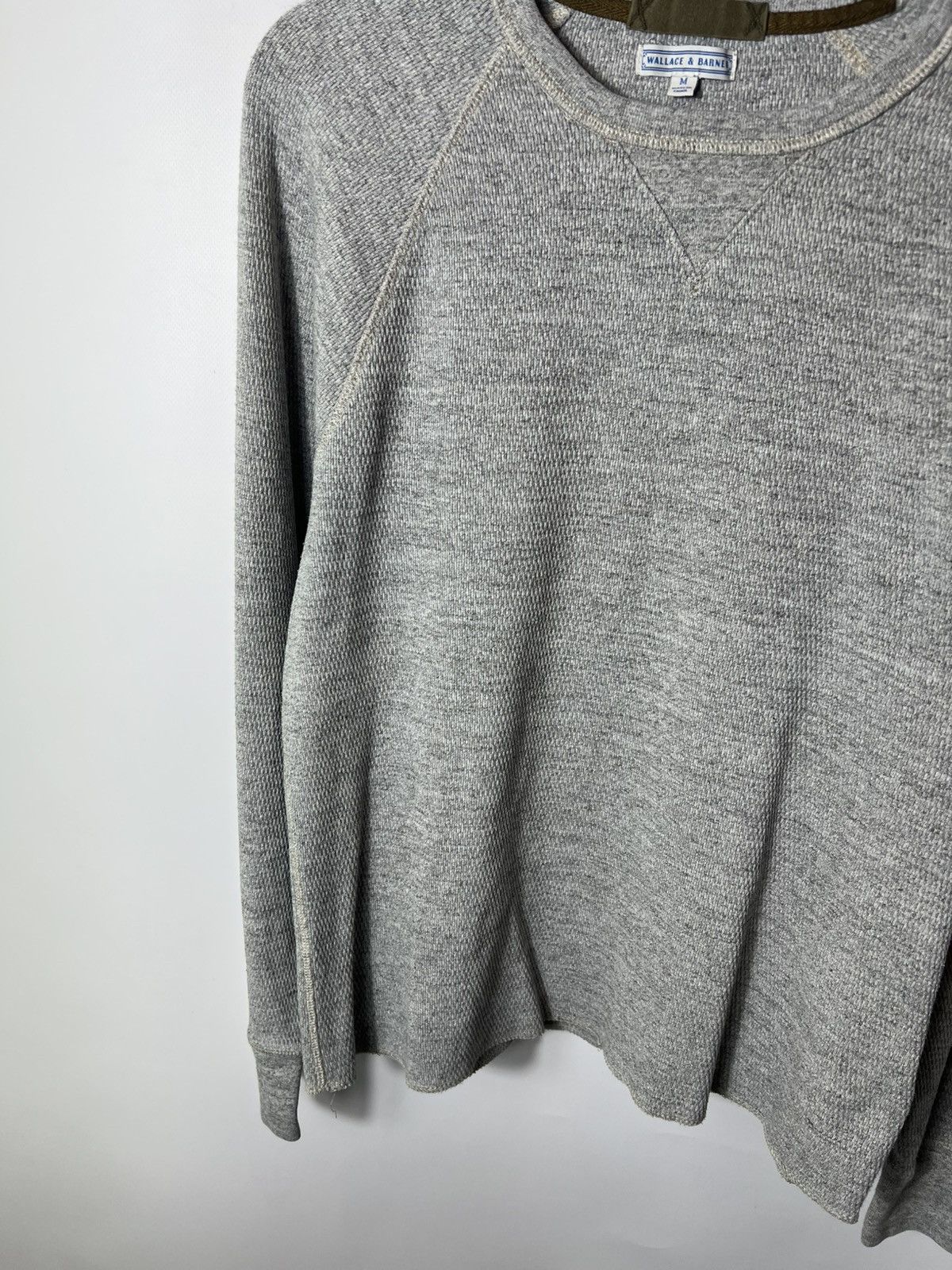 Wallace & Barnes Vintage streetwear J crew Wallace & Barnes Gray Sweatshirt Size US M / EU 48-50 / 2 - 6 Thumbnail