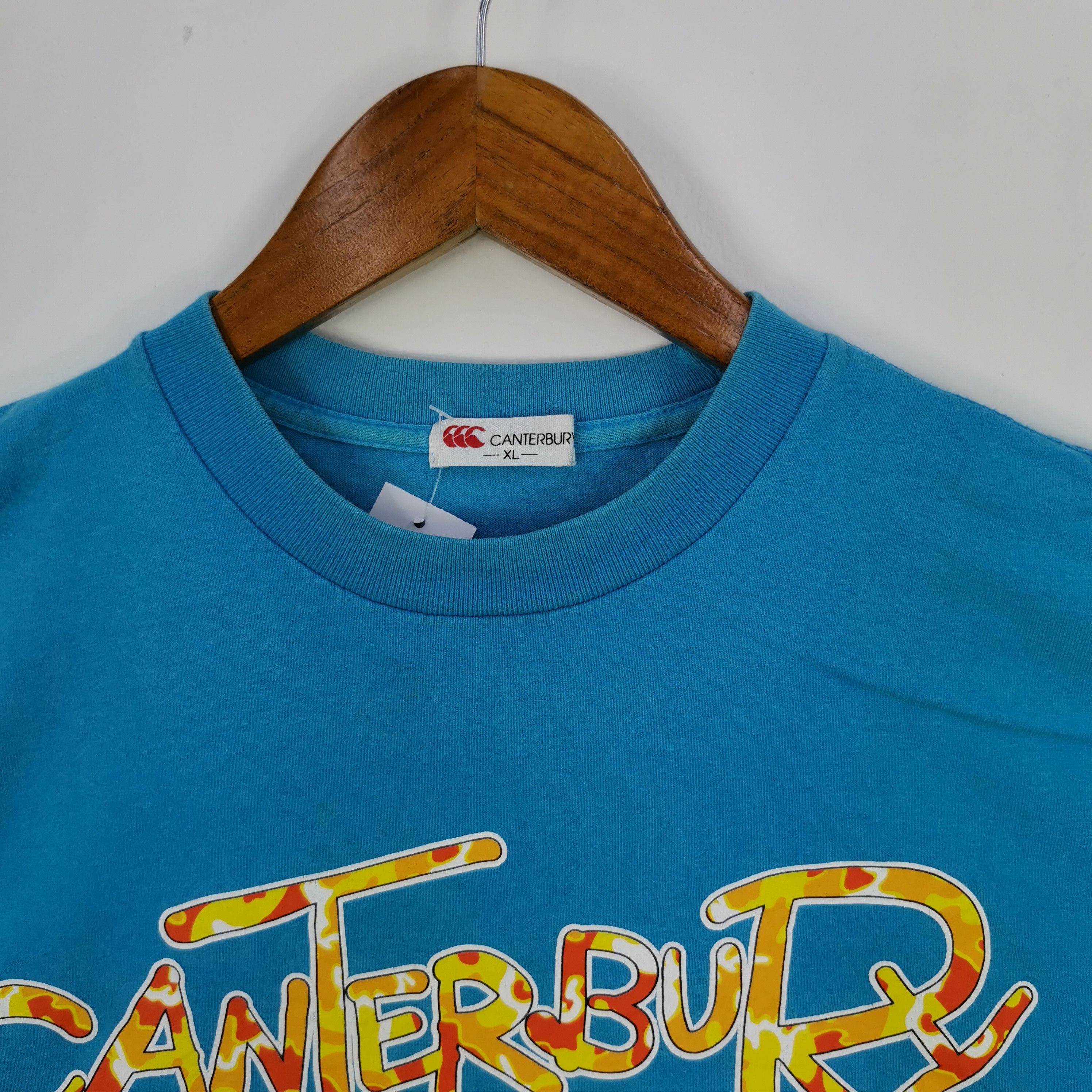 Canterbury of New Zealand Vintage Y2K Canterbury T-Shirt Canterbury Sportswear Tee Size US L / EU 52-54 / 3 - 4 Thumbnail