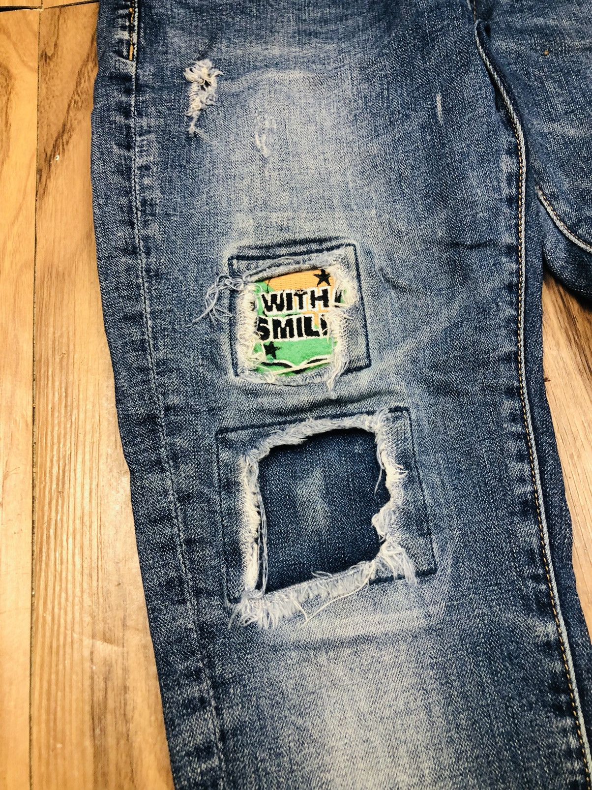 Other Lanhan Torn Pattern Design By HongKong (34) Size 29" - 7 Thumbnail