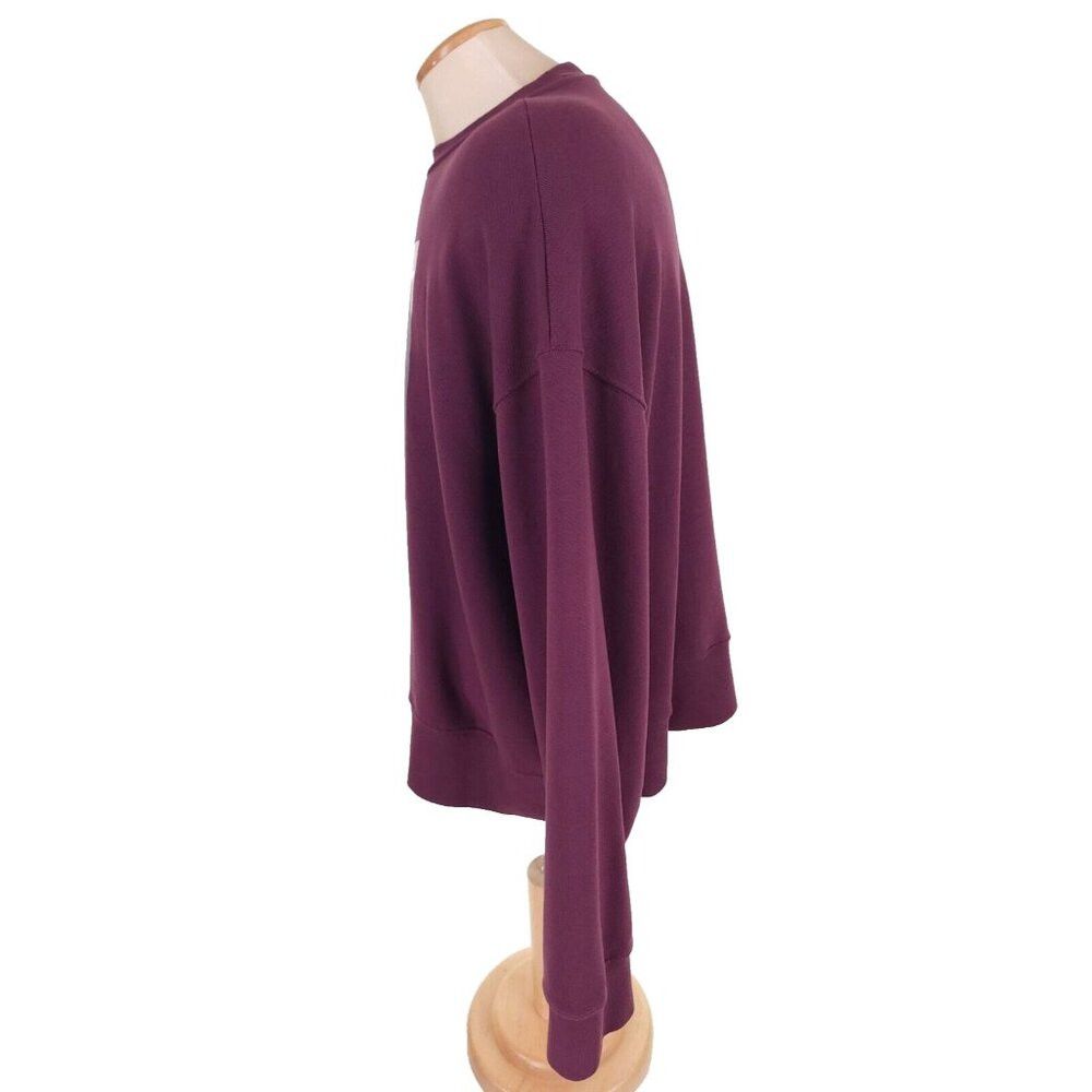 Palm Angels Palm Angels Teddy Bear Print Sweatshirt L Mens Plum Size US L / EU 52-54 / 3 - 3 Thumbnail