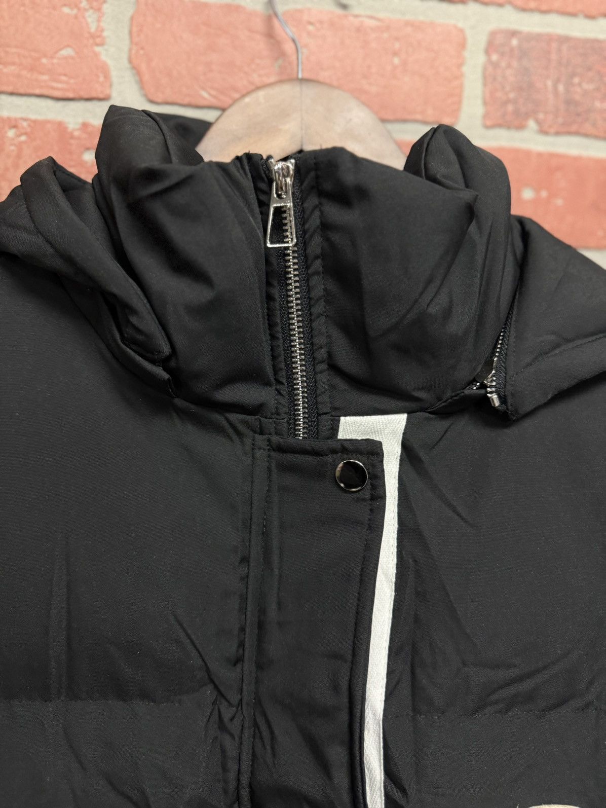 Saint Vanity Saint Vanity Puffer Jacket Black White Size M RARE Size US M / EU 48-50 / 2 - 7 Thumbnail