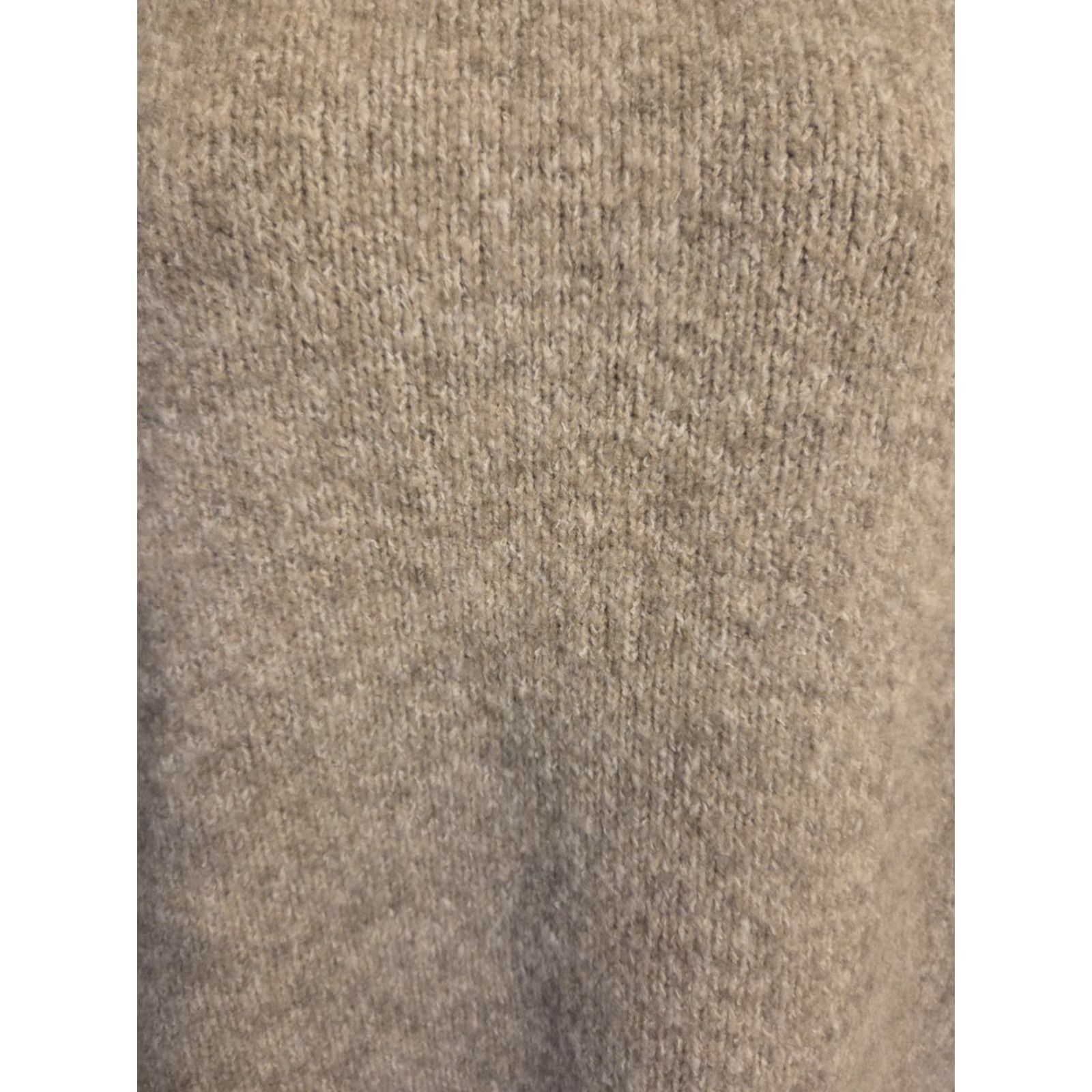 Vintage Pink Clover Gray Soft Cozy Ribbed Knit Hem Sweater Womens XL Redefined as: No, keep exact. Size XL / US 12-14 / IT 48-50 - 3 Thumbnail
