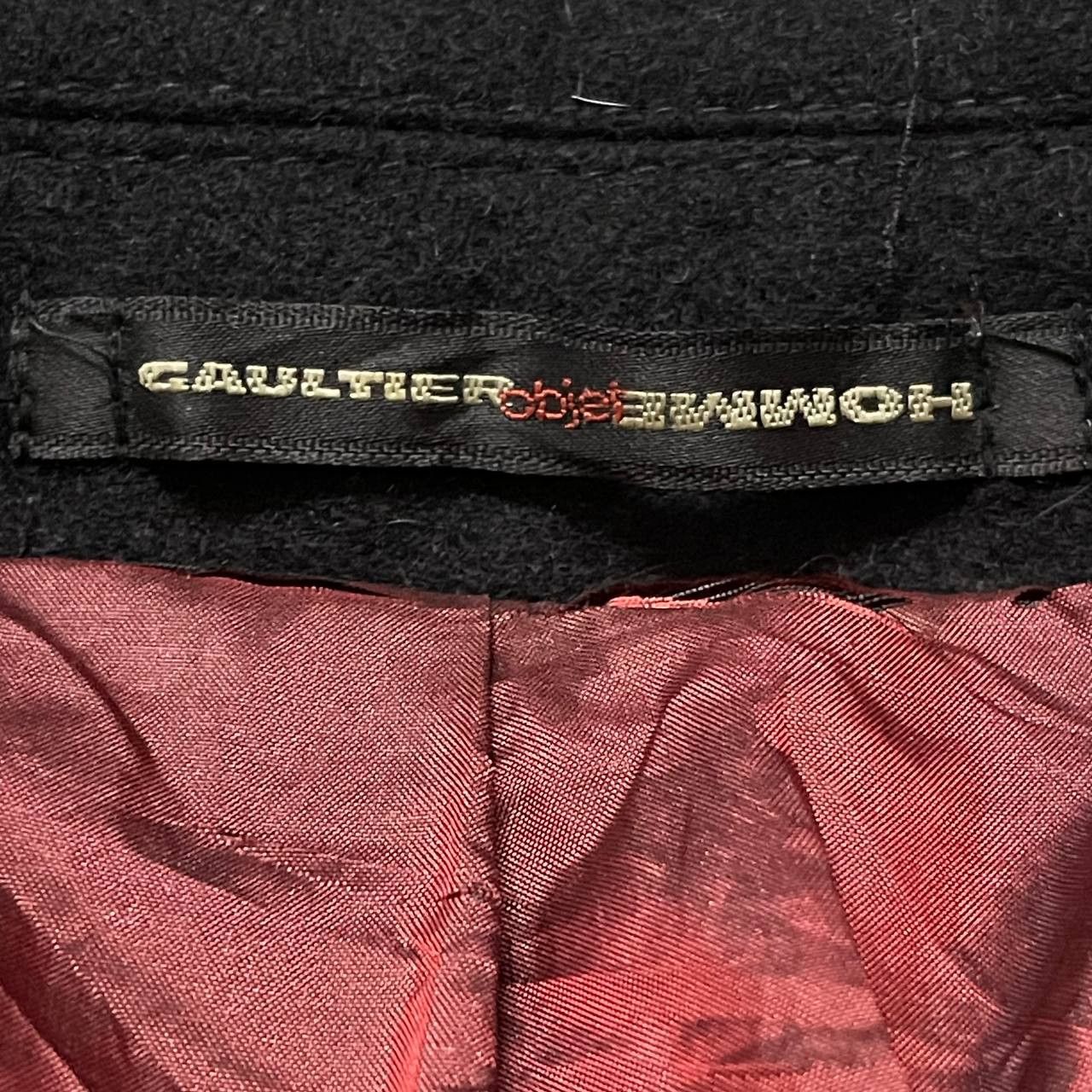 Gaultier Homme Objet Gaultier Homme Objet Wool Coat Double Breasted Size US M / EU 48-50 / 2 - 9 Thumbnail
