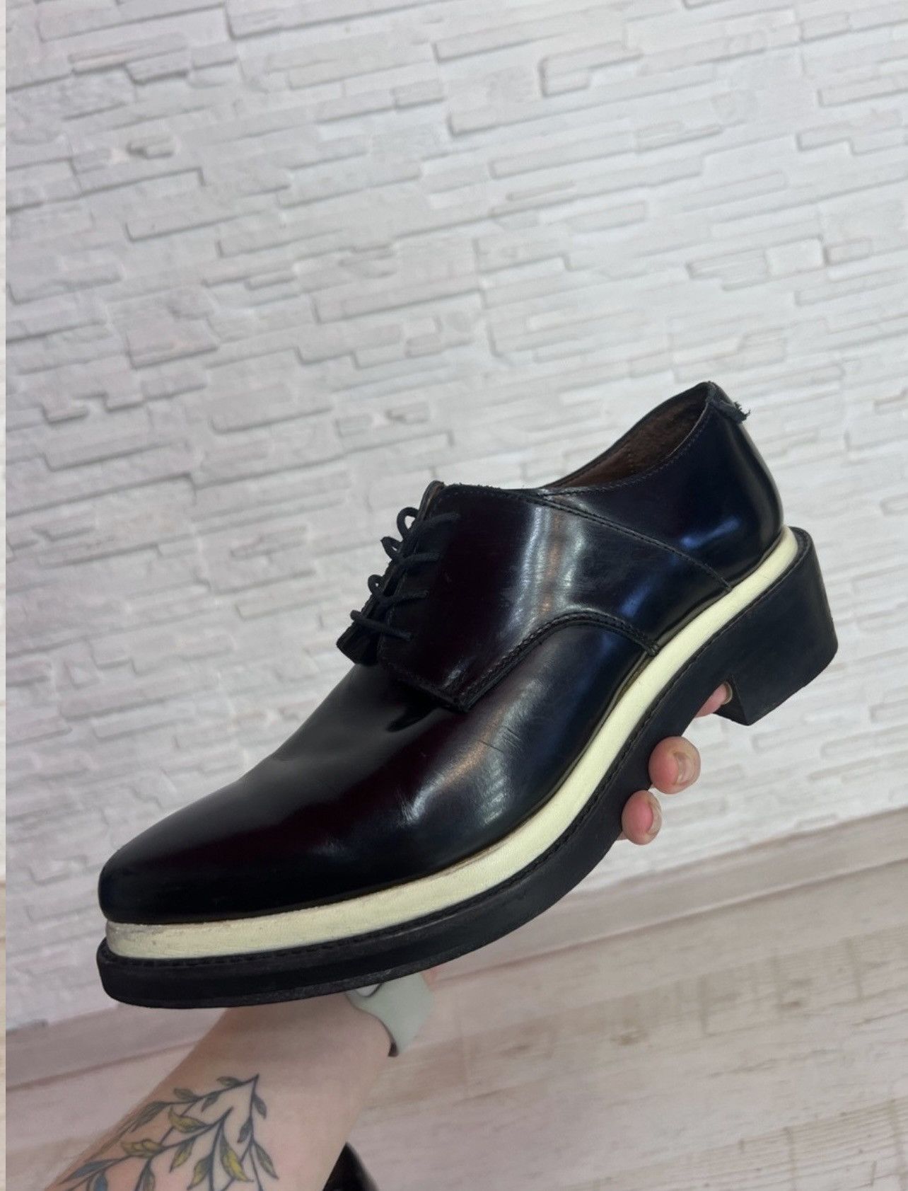 Acne Studios Acne Studios Lark Chunky Leather Loafers Size 40 Size US 10 / IT 40 - 11 Thumbnail