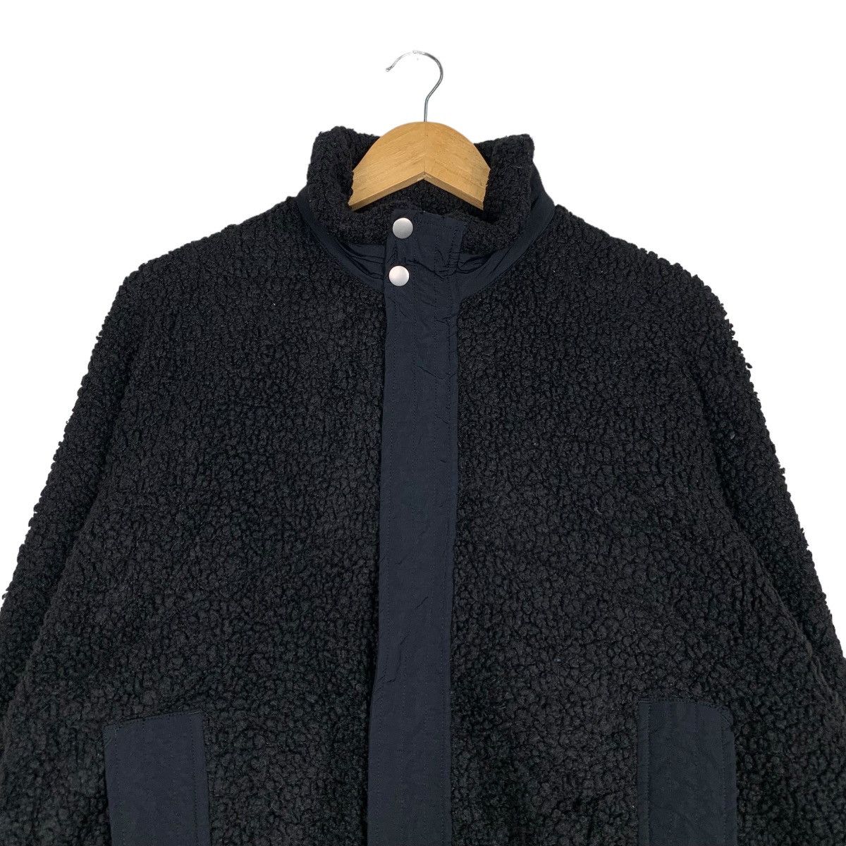 Adidas ADIDAS THREES LOGO STRIPE DEEP PILE FLEECE JACKET #1008-C45 Size US S / EU 44-46 / 1 - 2 Thumbnail
