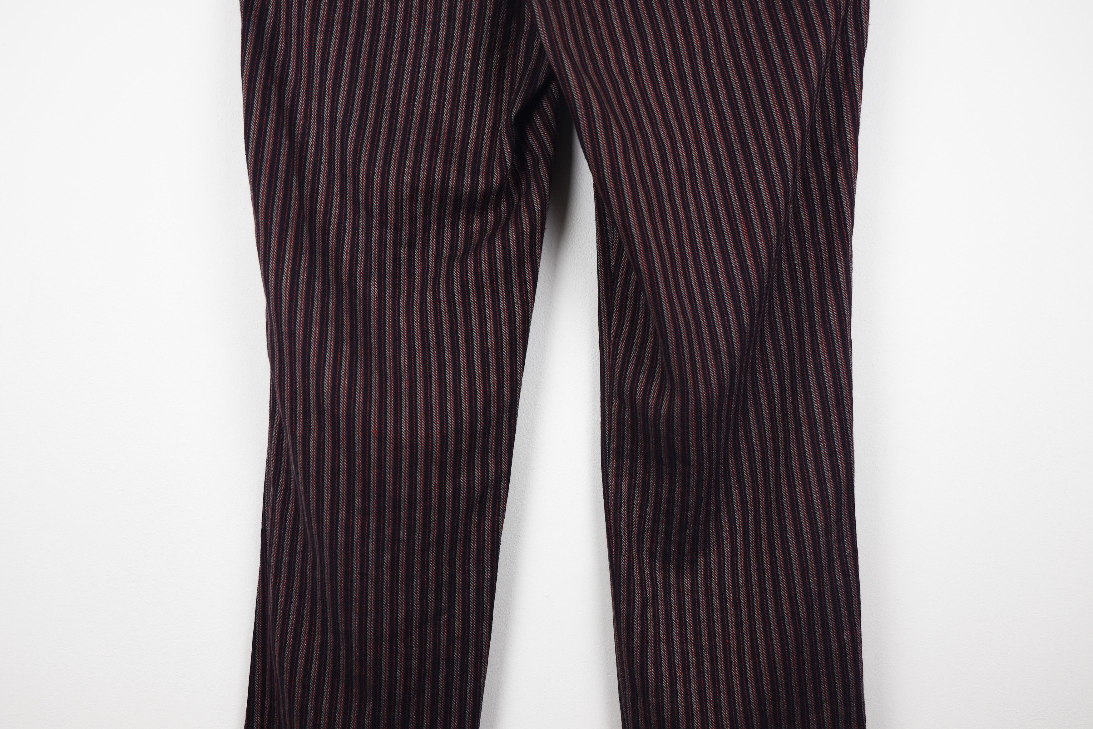 Incotex × Slowear Incotext Slowear Japan Cotton Linen Striped Pants Trousers Size US 29 - 11 Thumbnail